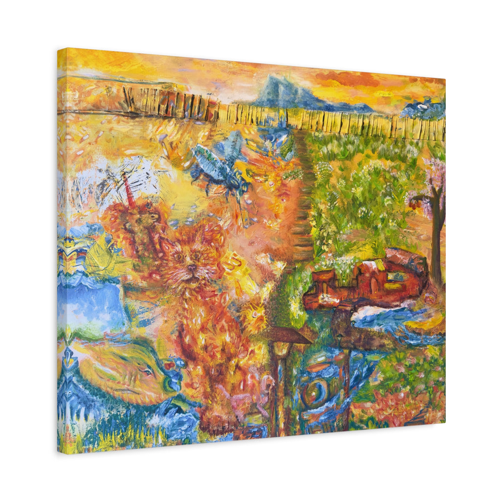 Lucid's Garden - Print on Canvas