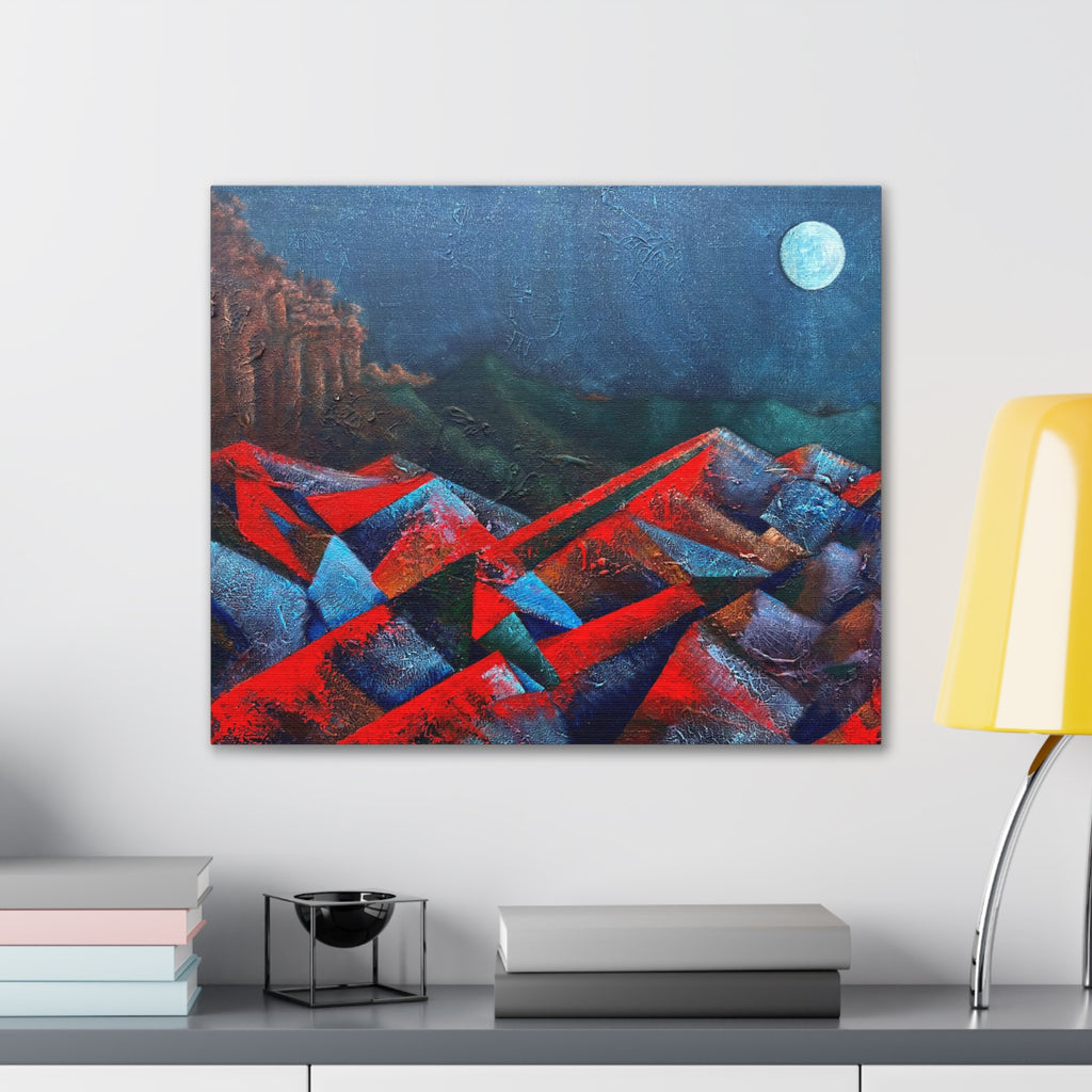 Lands VIII - Print on Canvas