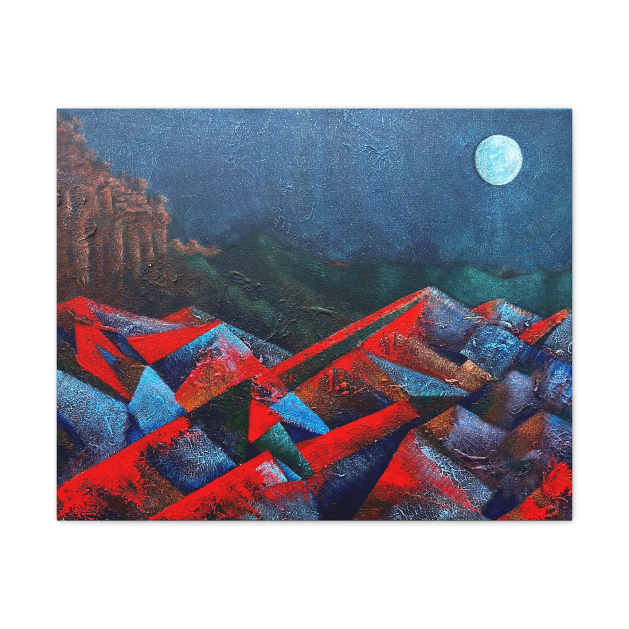 Lands VIII - Print on Canvas
