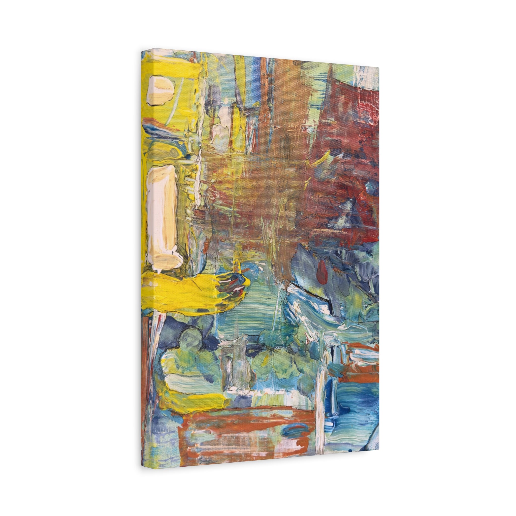 Canal Town - Print on Canvas