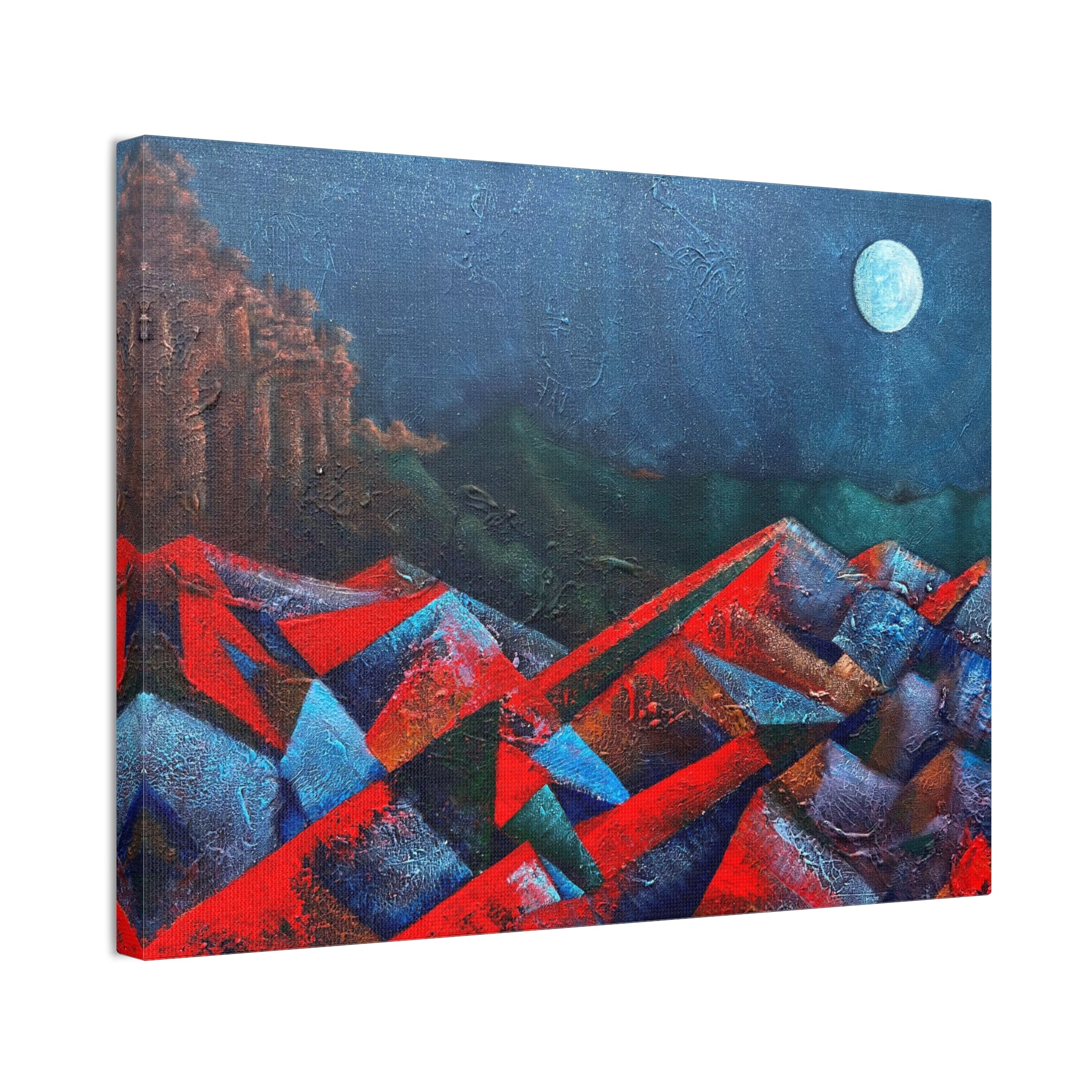 Lands VIII - Print on Canvas