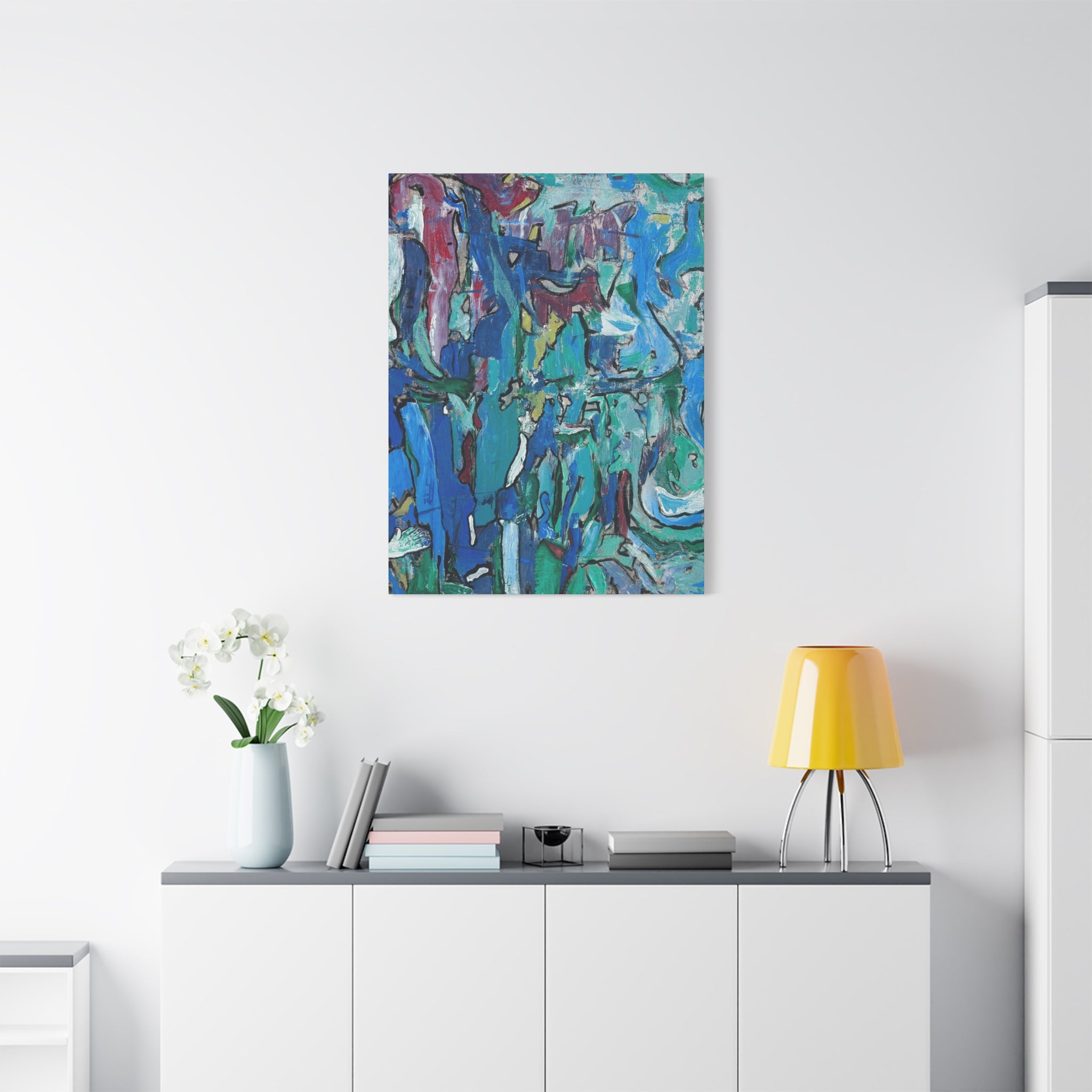 Folks on Tour of the Imaginal Arena - Print on Canvas
