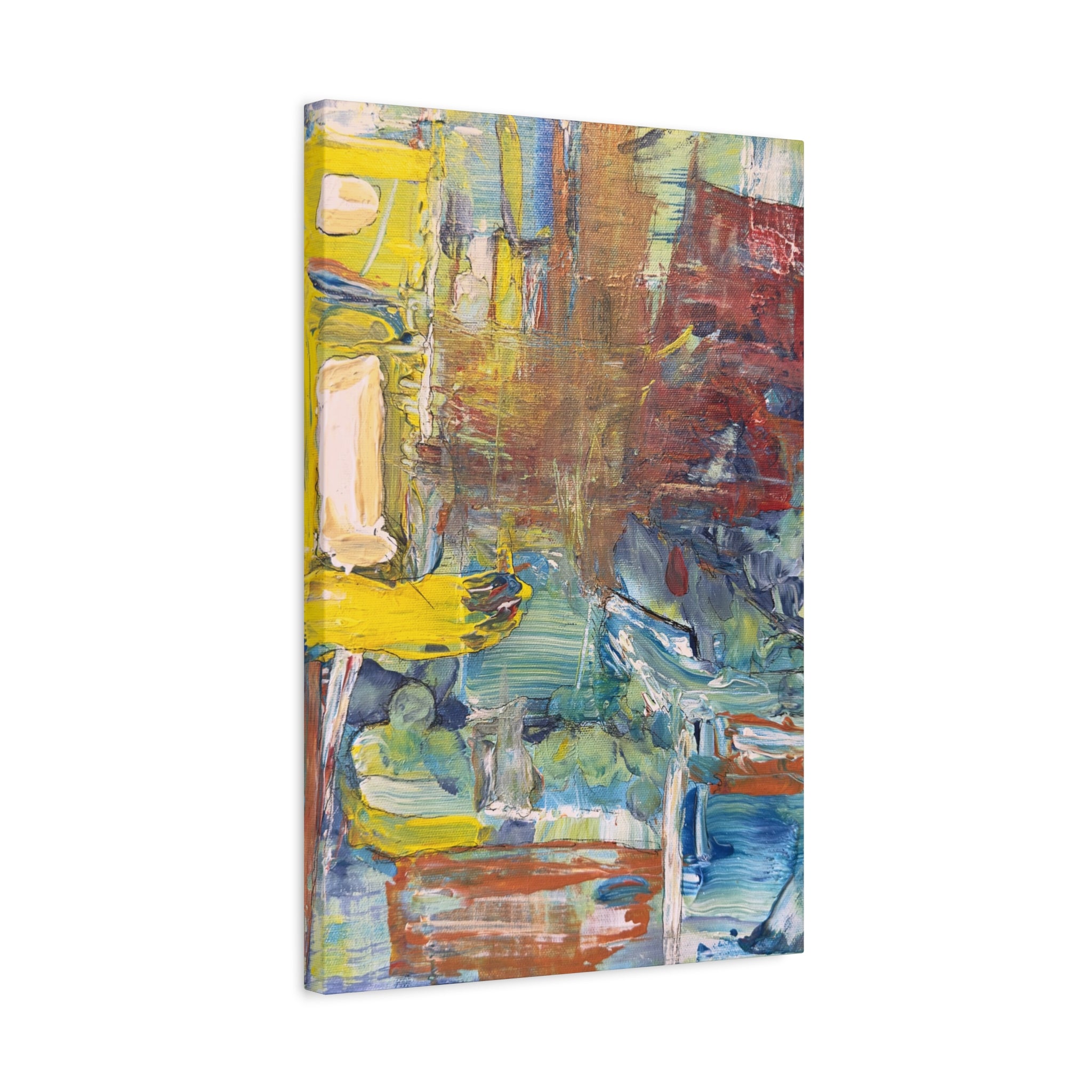 Canal Town - Print on Canvas