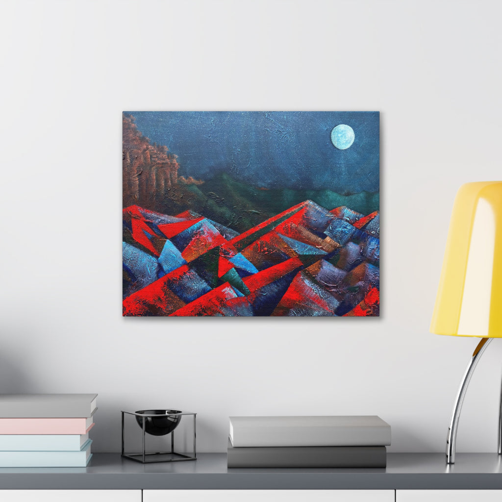 Lands VIII - Print on Canvas