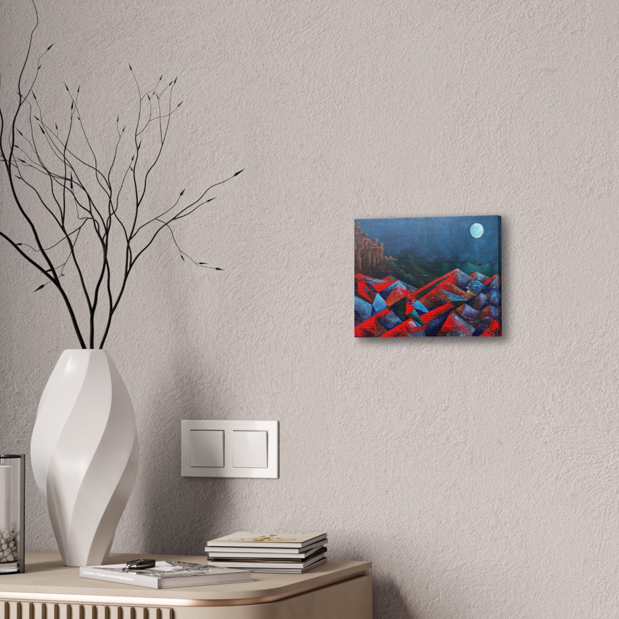 Lands VIII - Print on Canvas