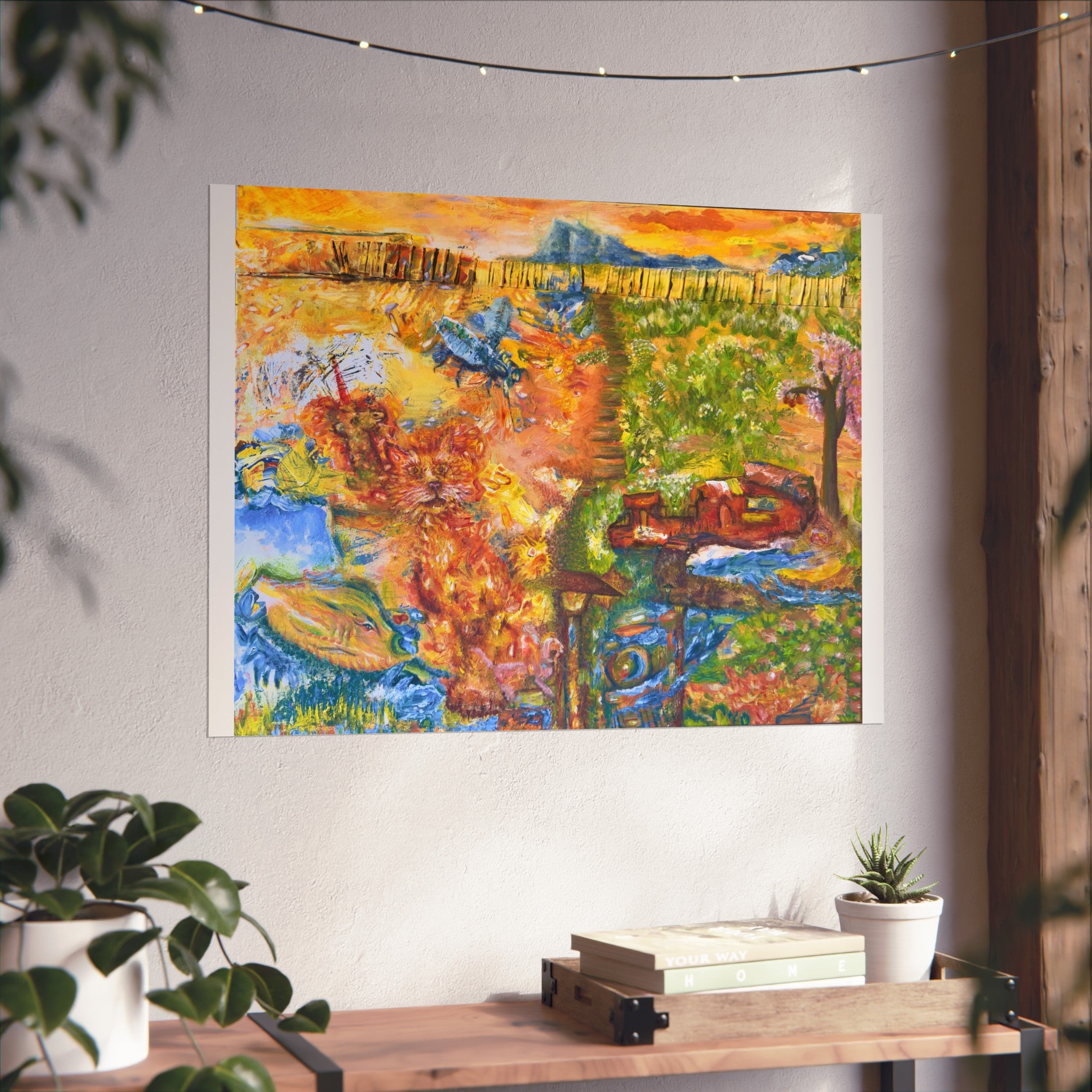 Lucid's Garden - Print (10x8, 14x11, 20x16, 32x24)