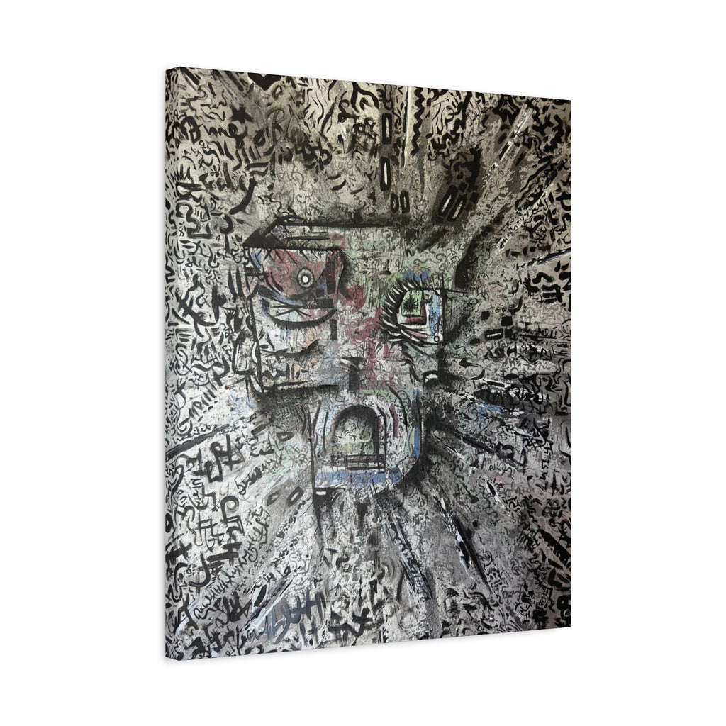 Glyphcurrent - Print on Canvas