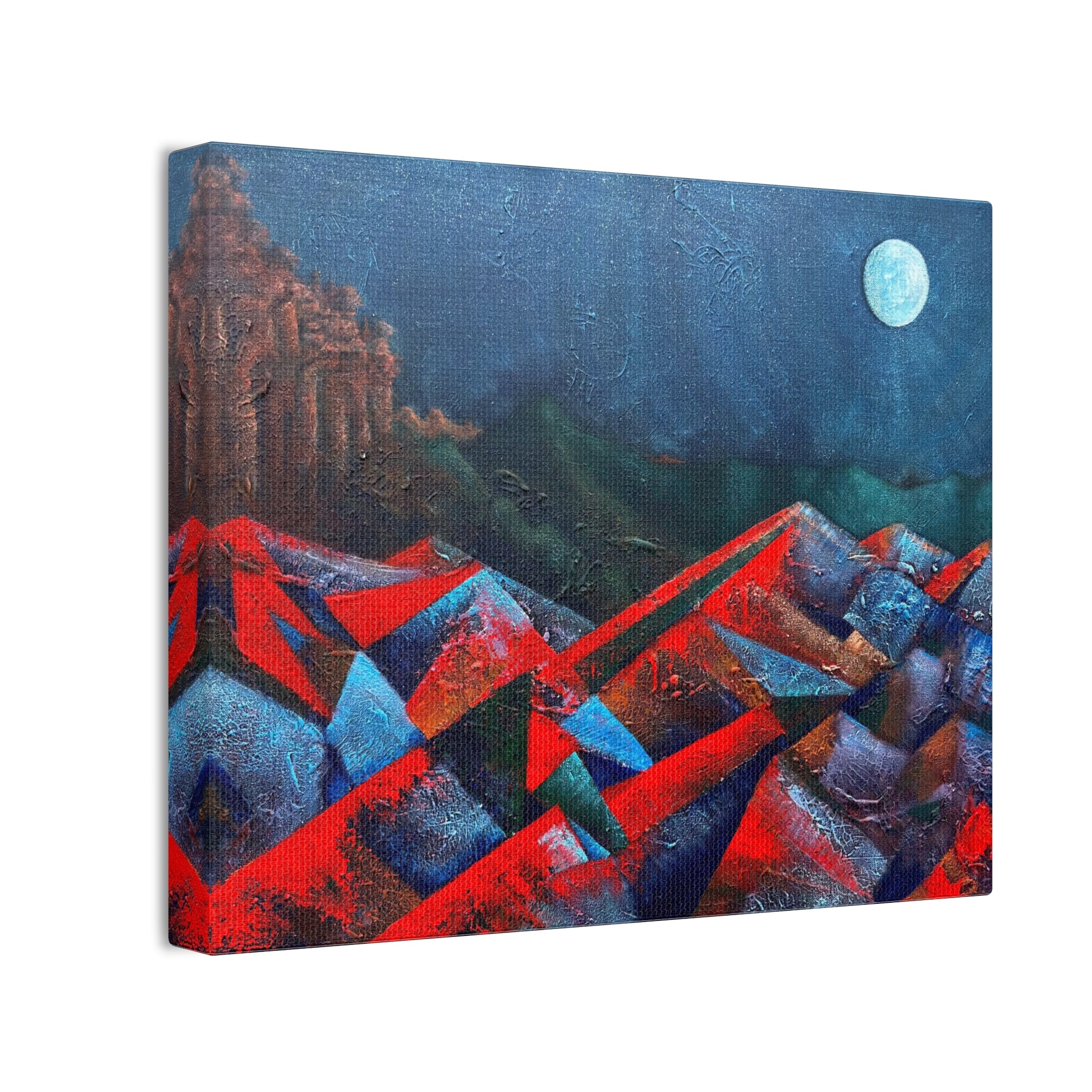 Lands VIII - Print on Canvas