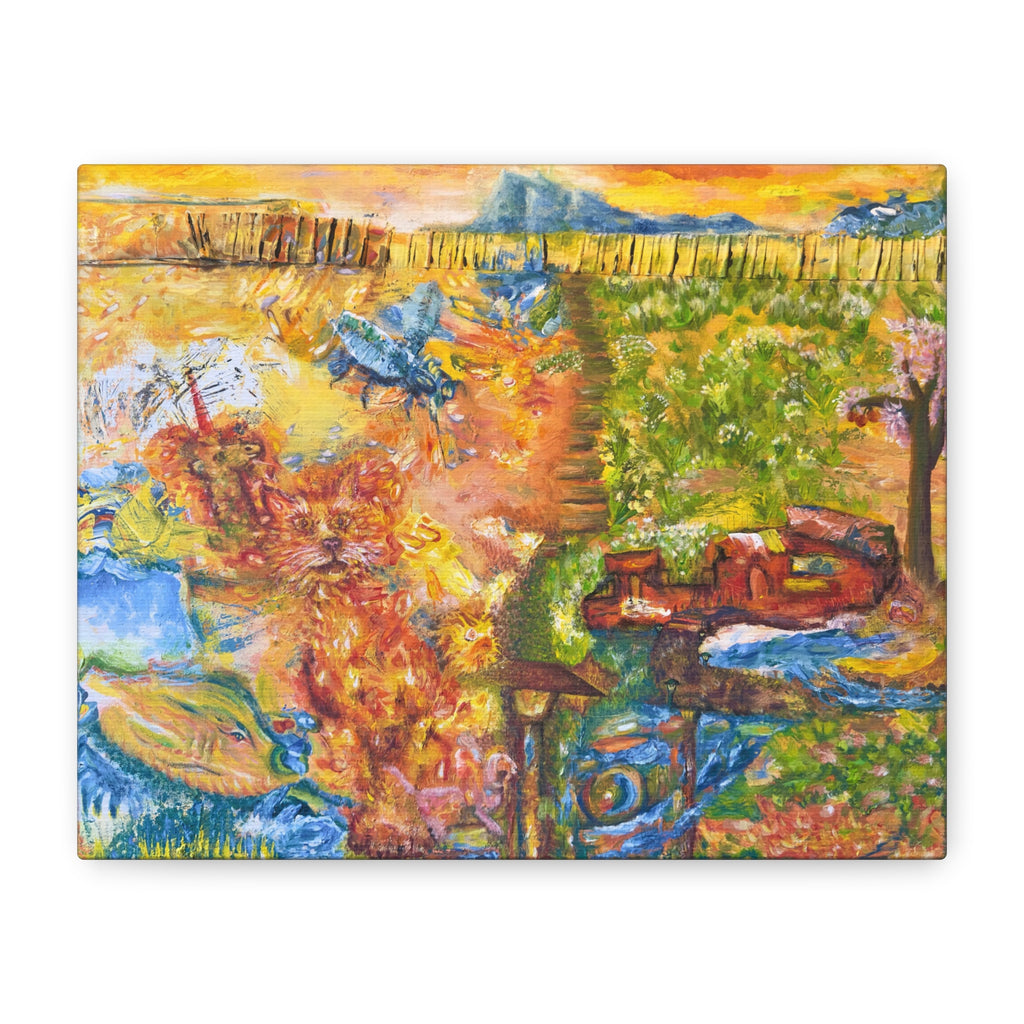 Lucid's Garden - Print on Canvas