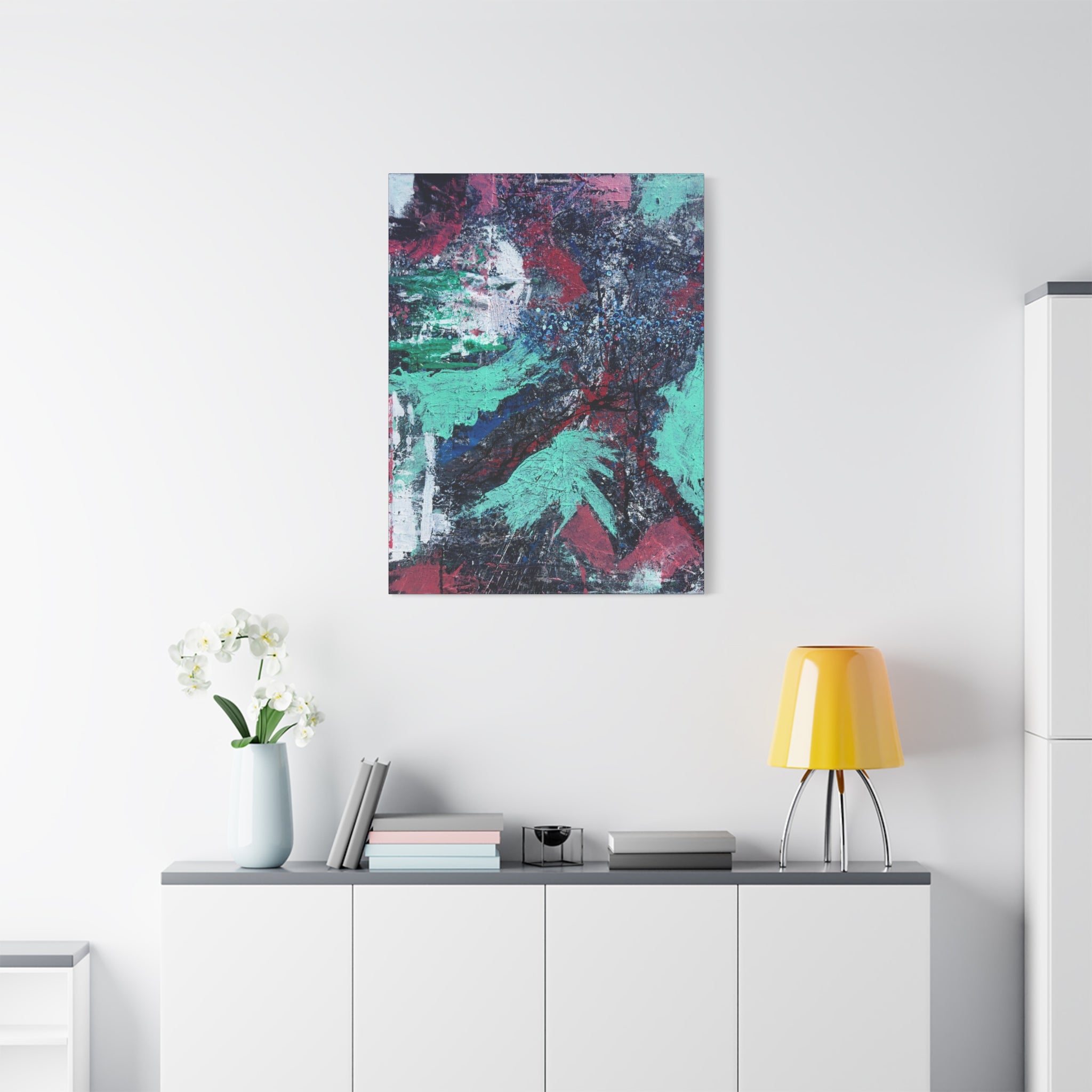 Ojo-san Leaving - Print on Canvas