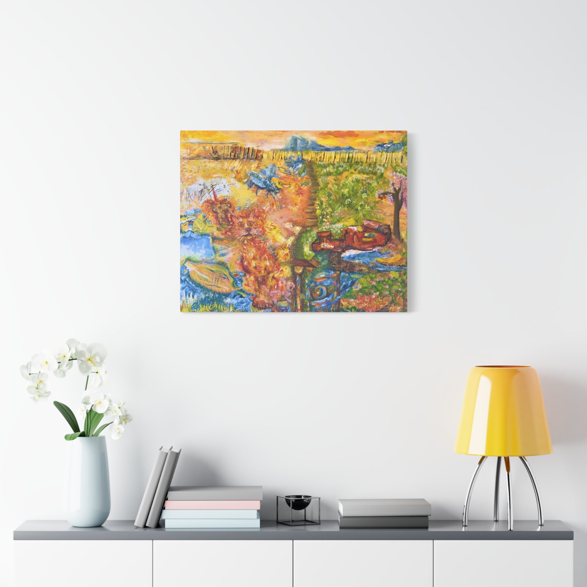 Lucid's Garden - Print on Canvas