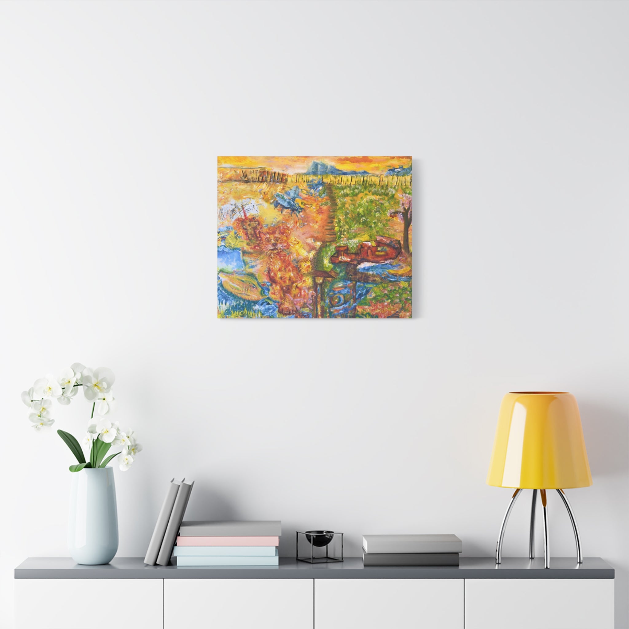 Lucid's Garden - Print on Canvas