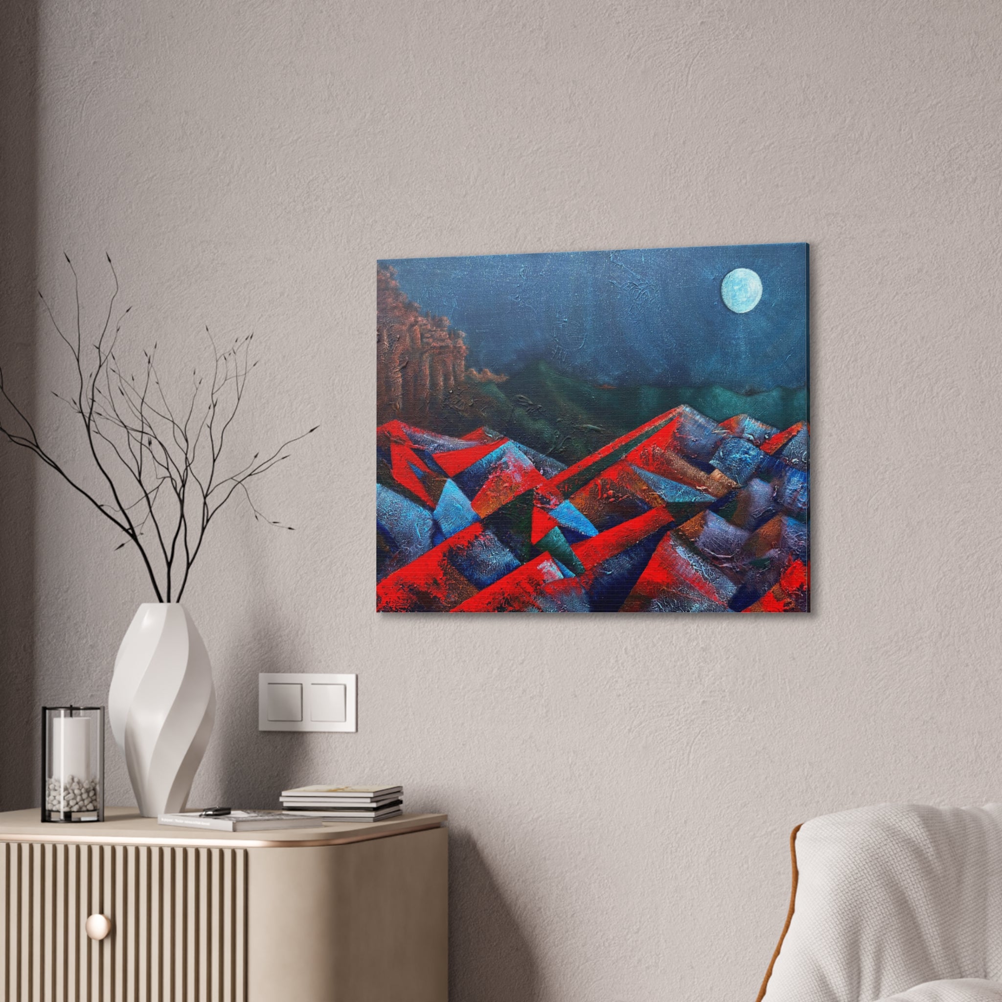 Lands VIII - Print on Canvas