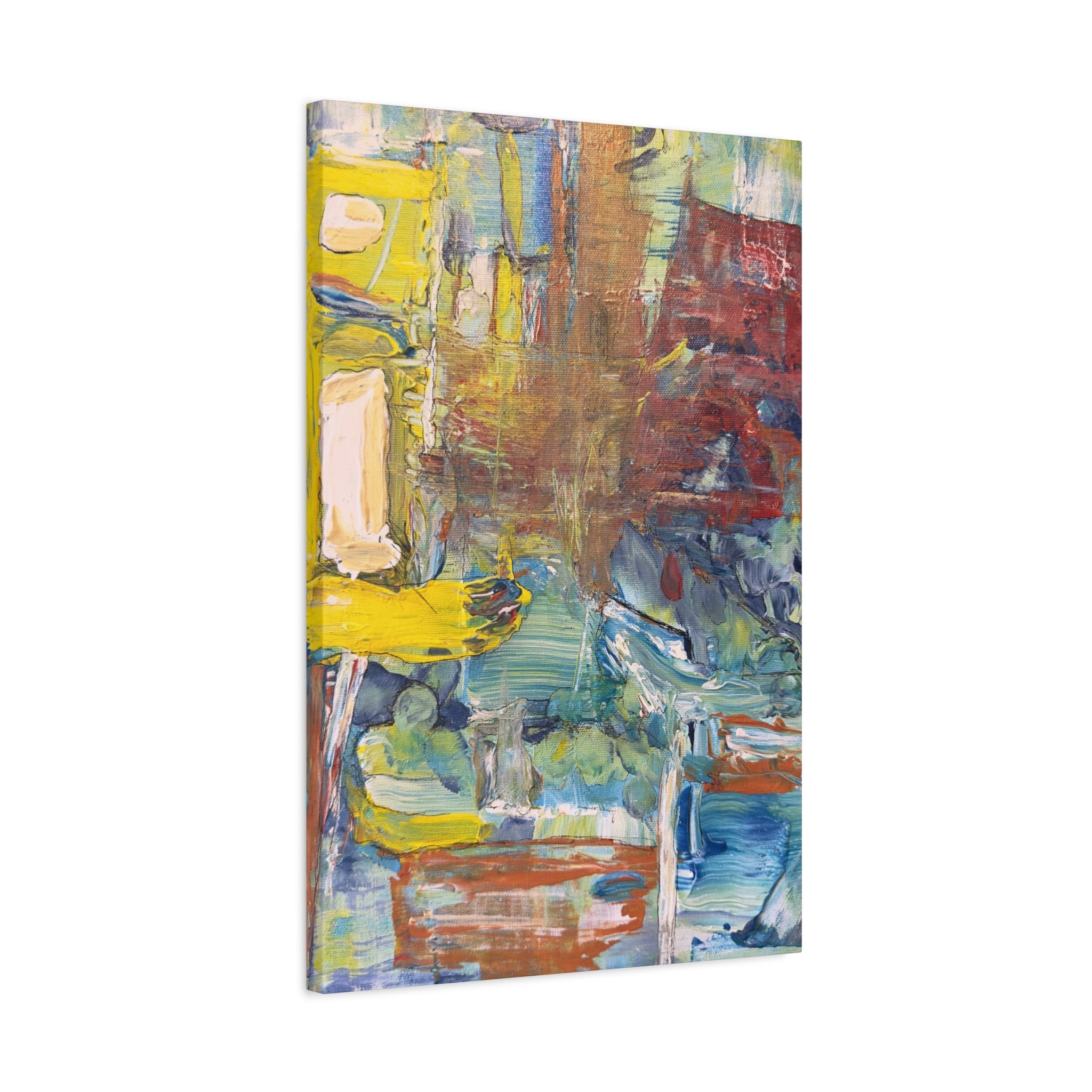 Canal Town - Print on Canvas