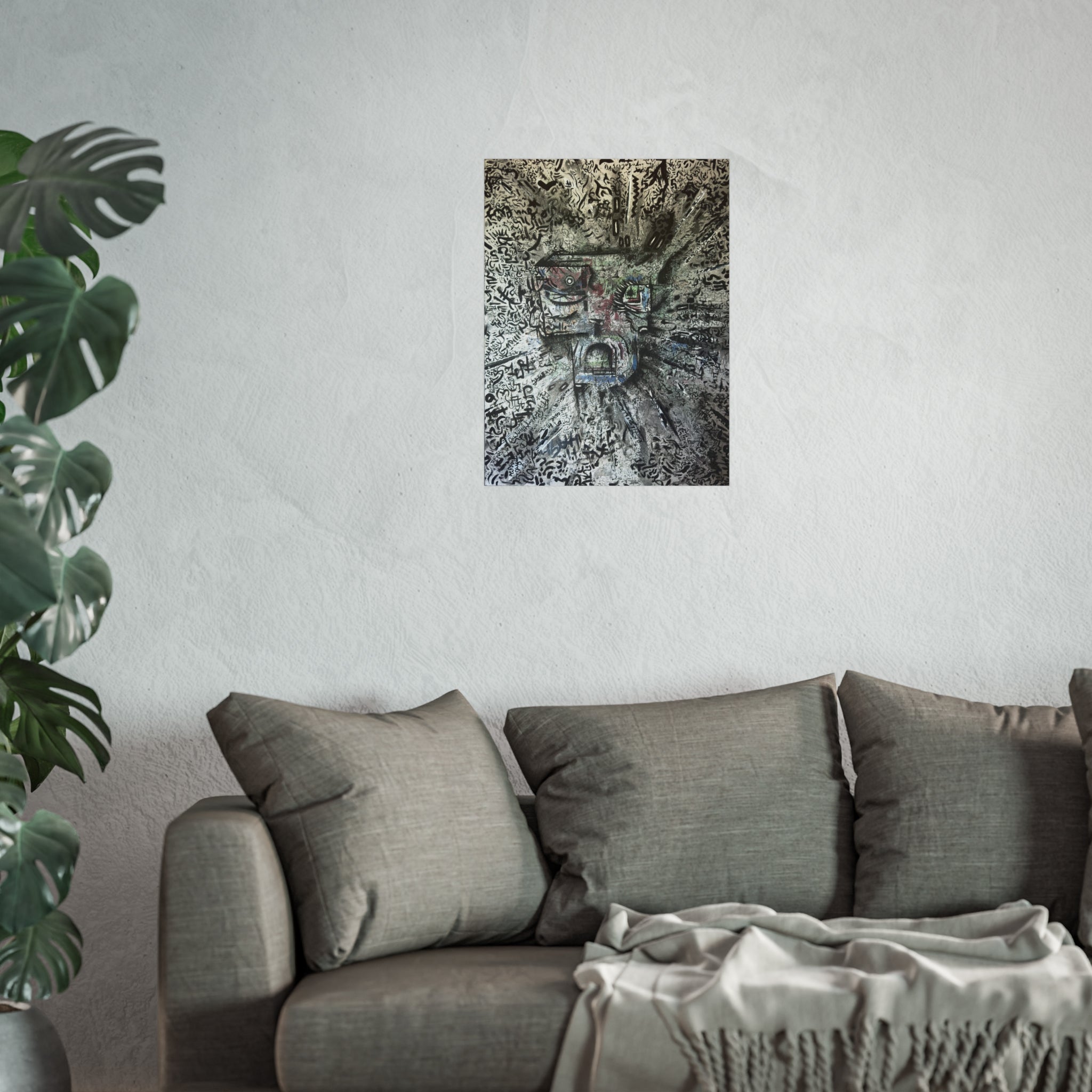Glyphcurrent - Print on Canvas