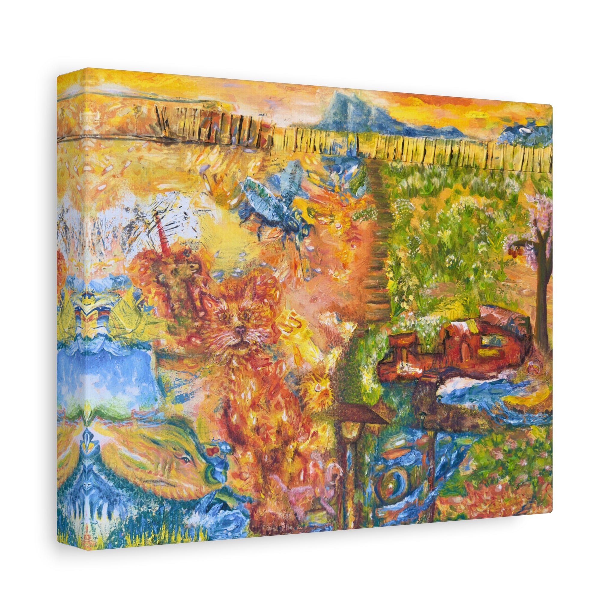 Lucid's Garden - Print on Canvas