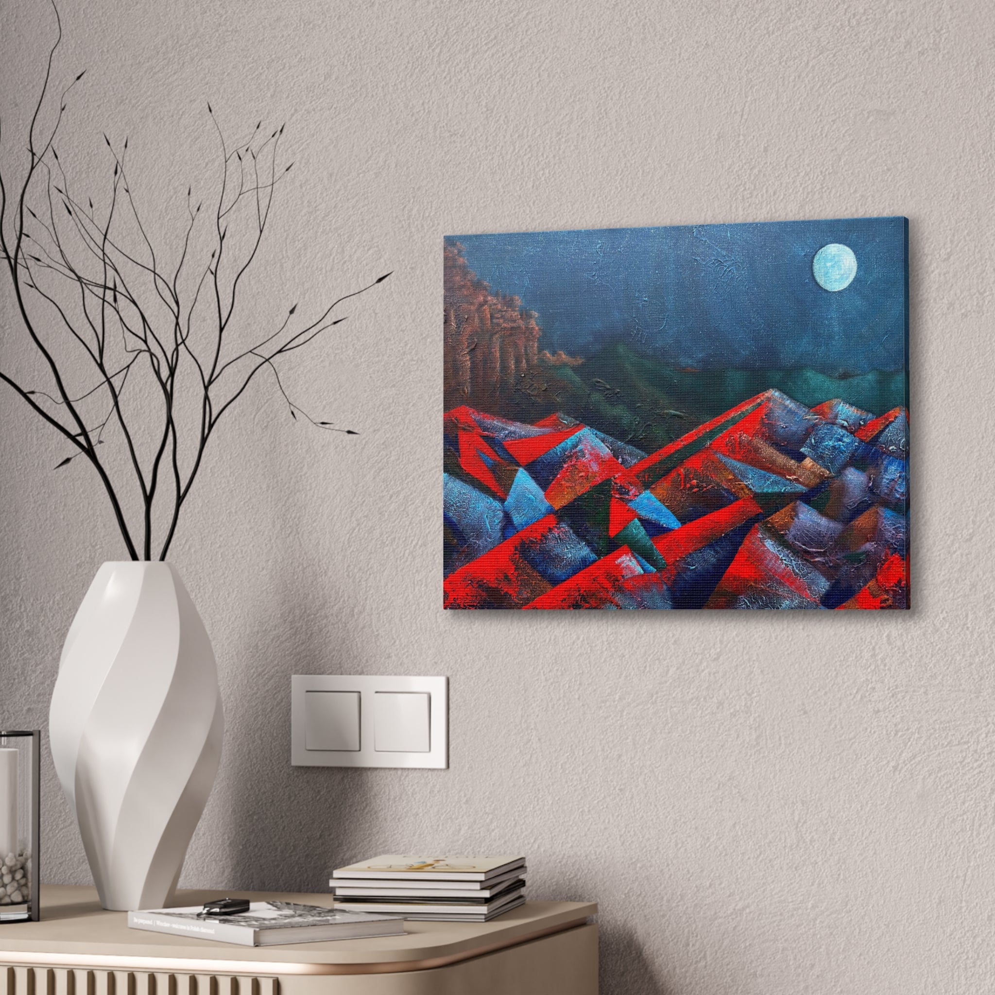 Lands VIII - Print on Canvas
