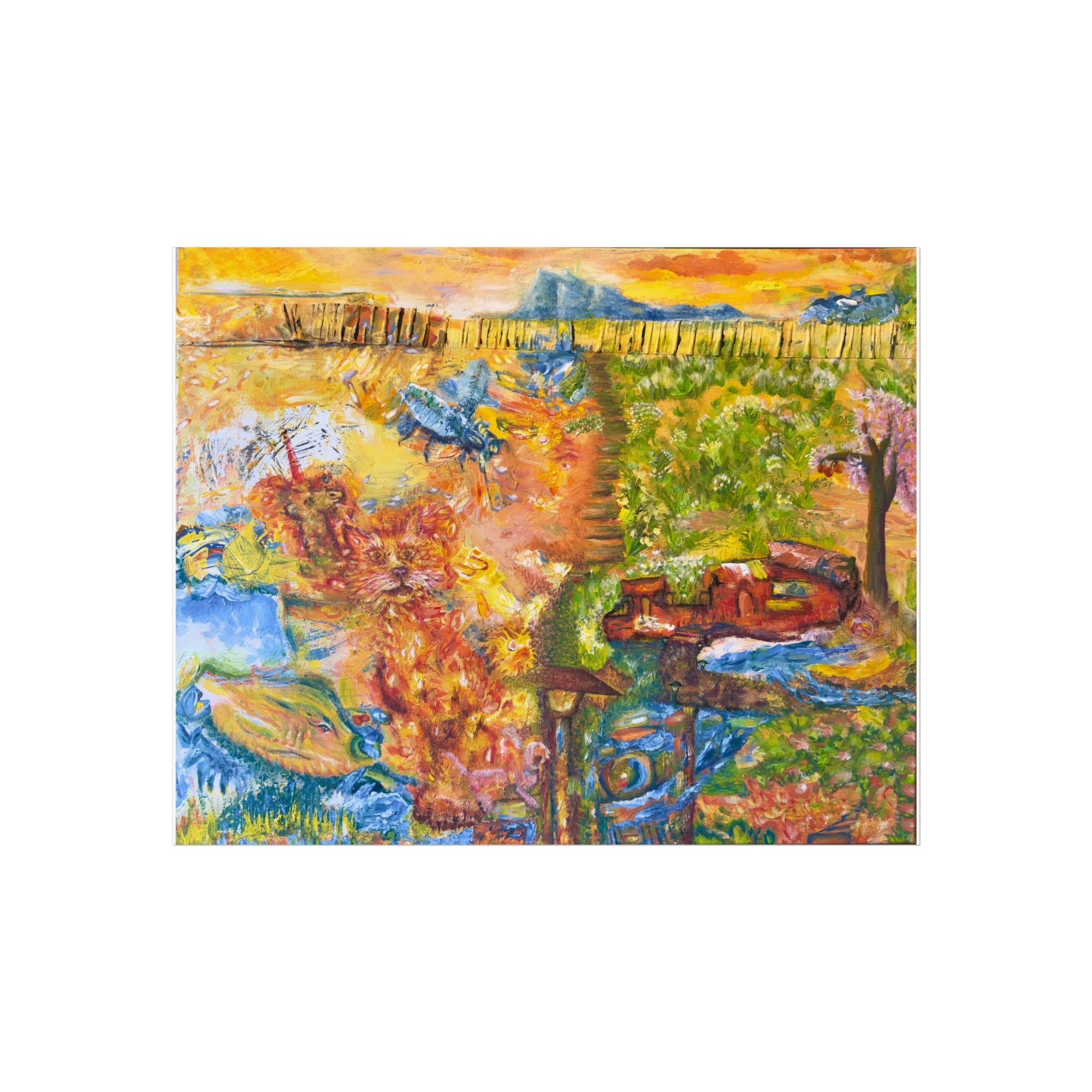 Lucid's Garden - Print (10x8, 14x11, 20x16, 32x24)