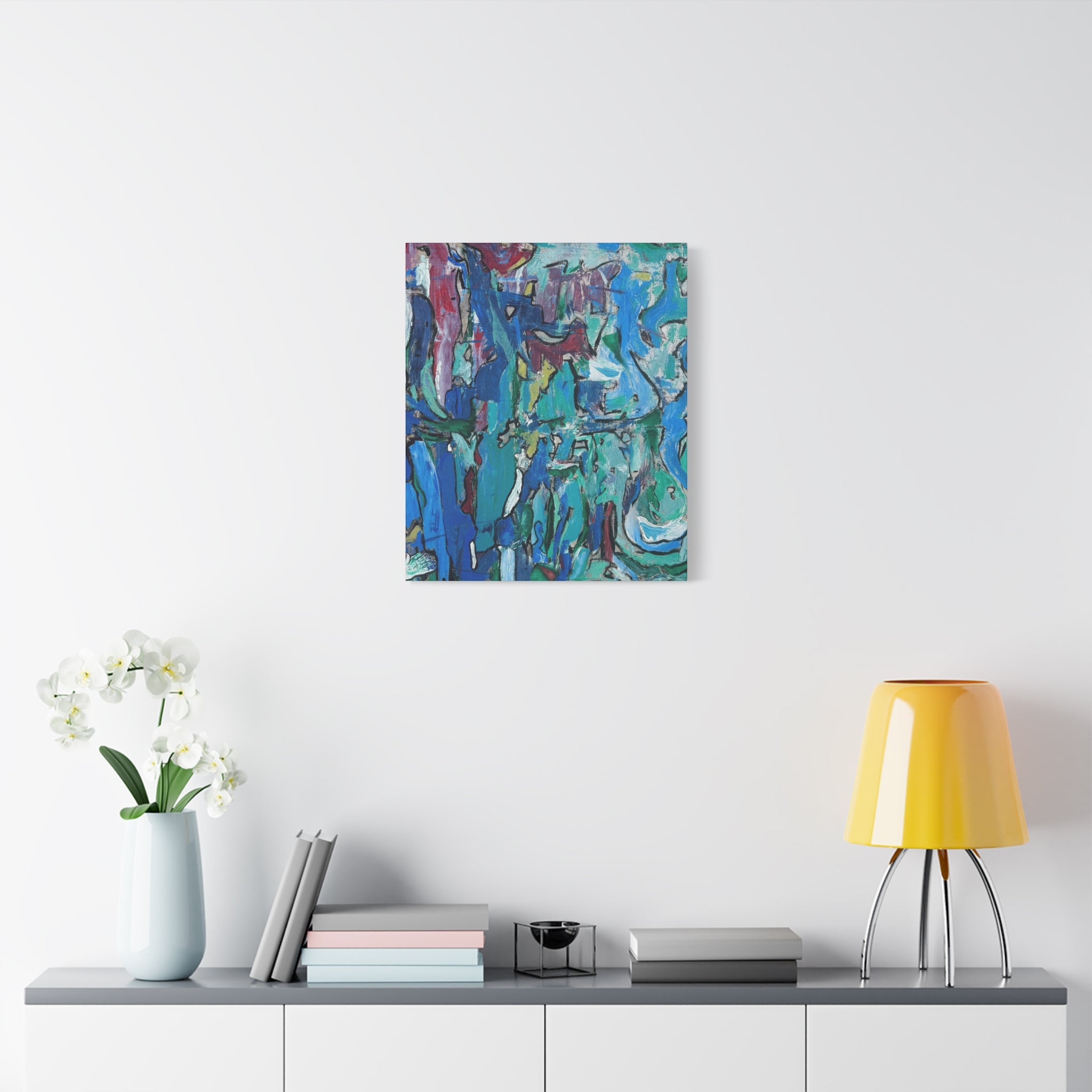 Folks on Tour of the Imaginal Arena - Print on Canvas
