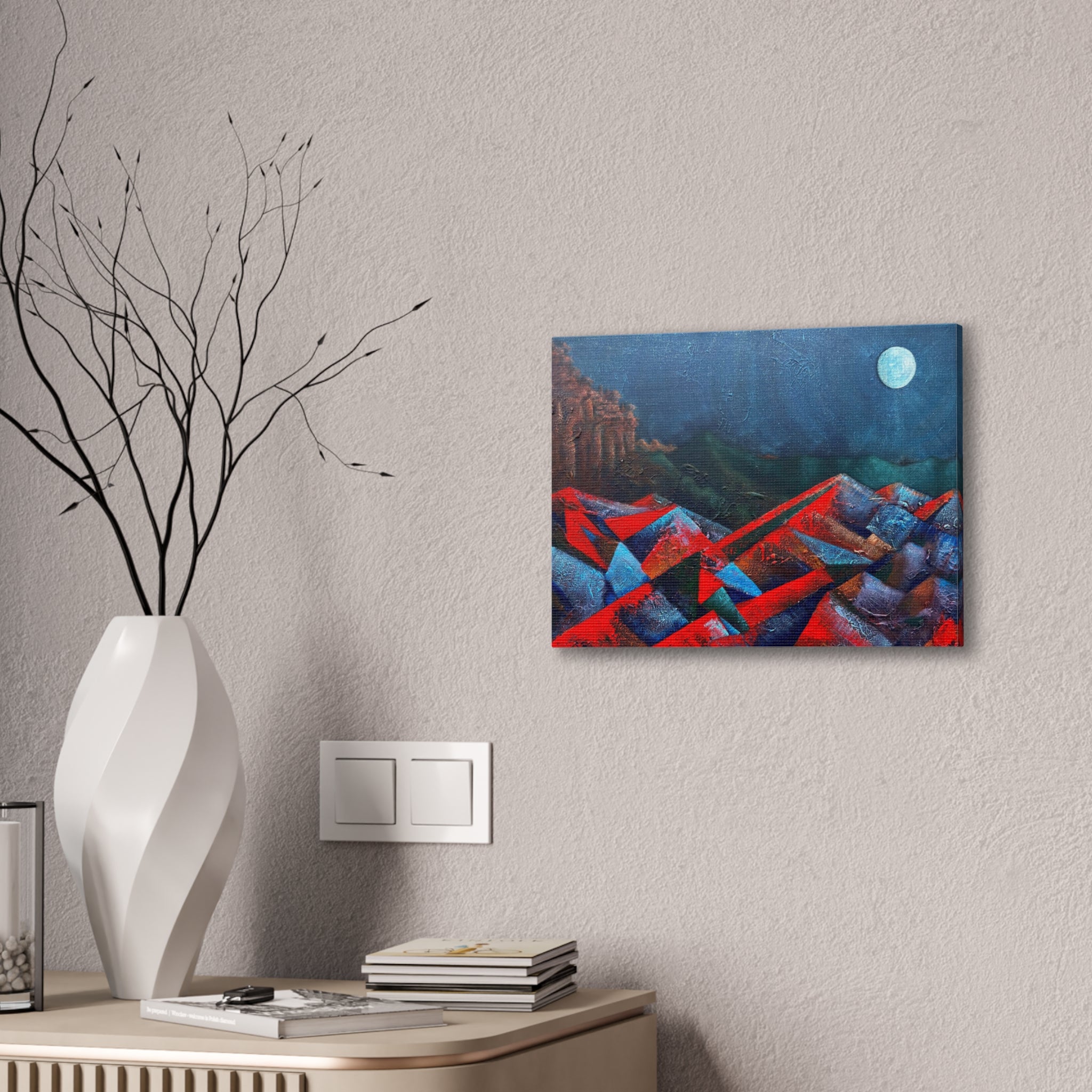 Lands VIII - Print on Canvas