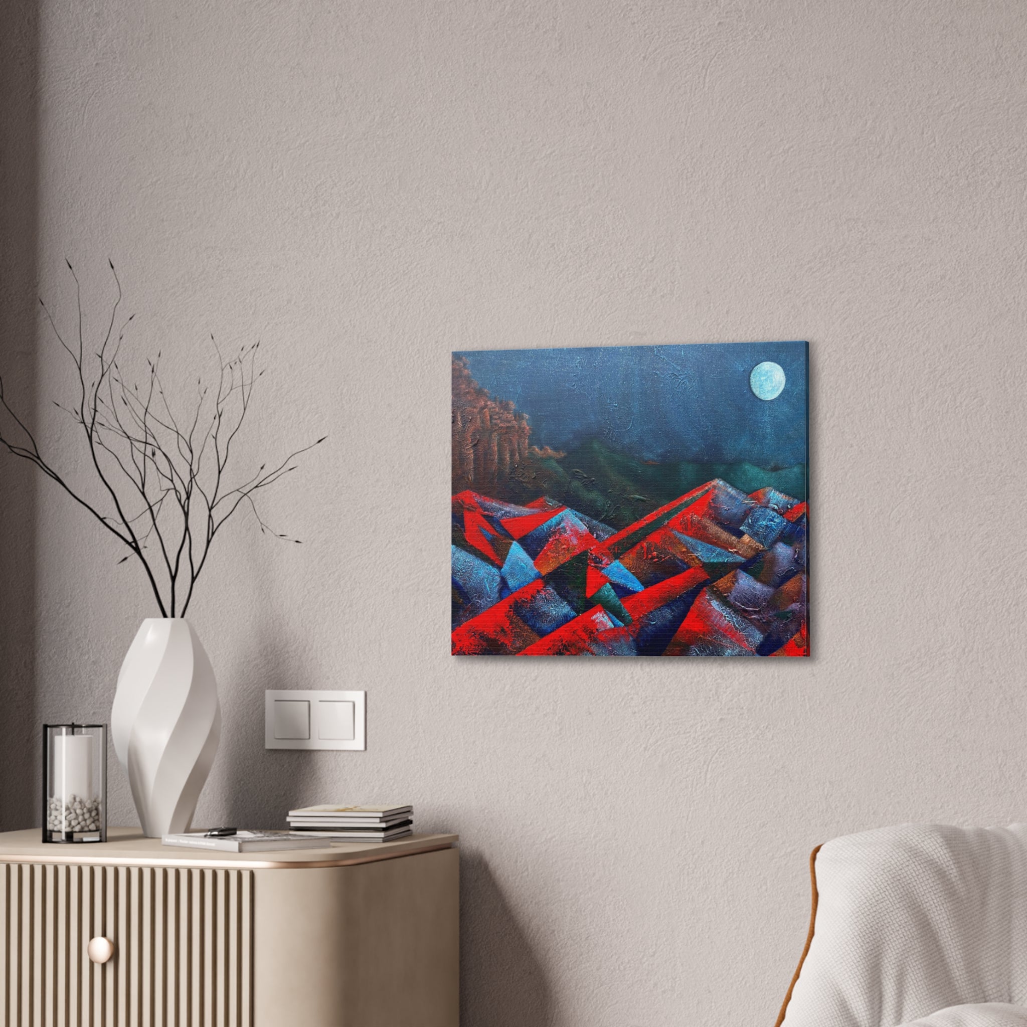 Lands VIII - Print on Canvas