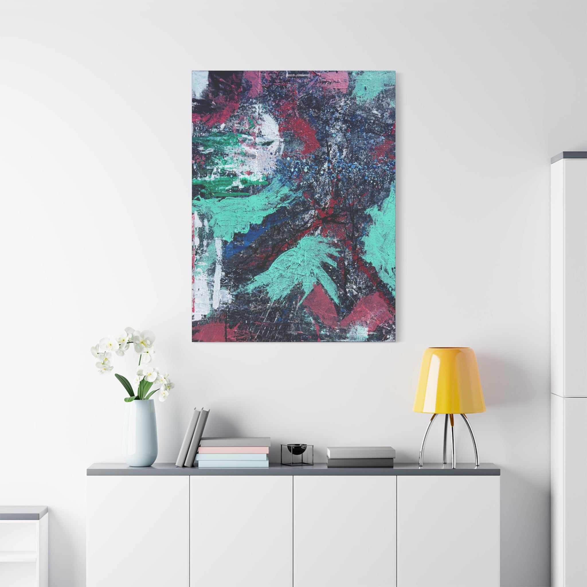 Ojo-san Leaving - Print on Canvas