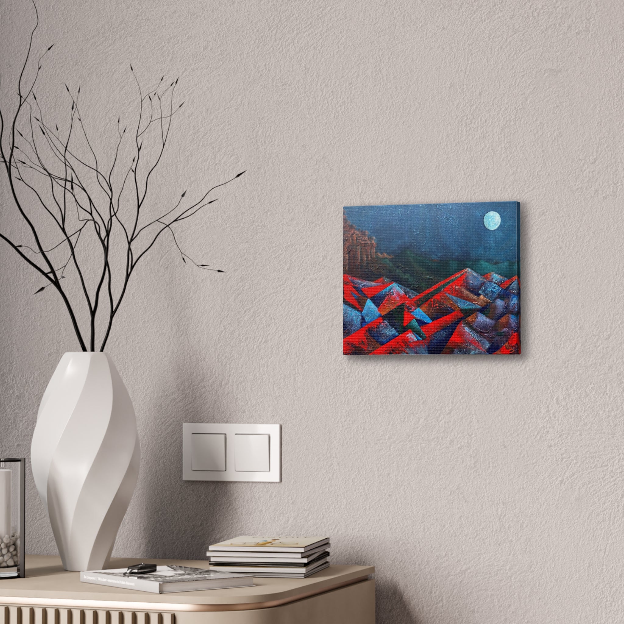 Lands VIII - Print on Canvas