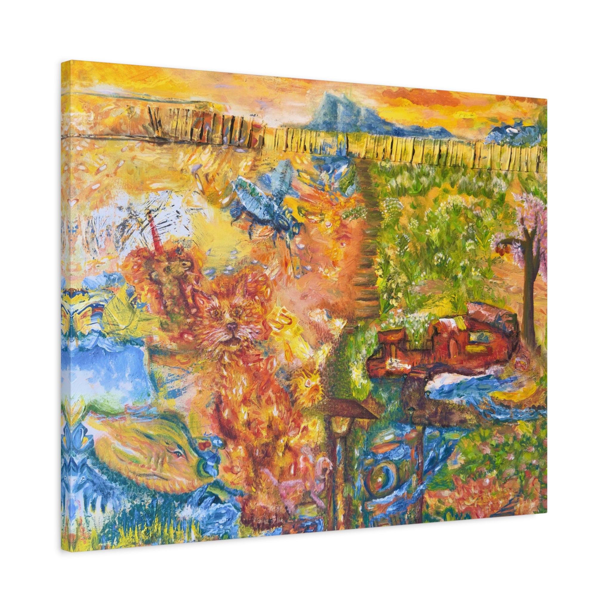 Lucid's Garden - Print on Canvas