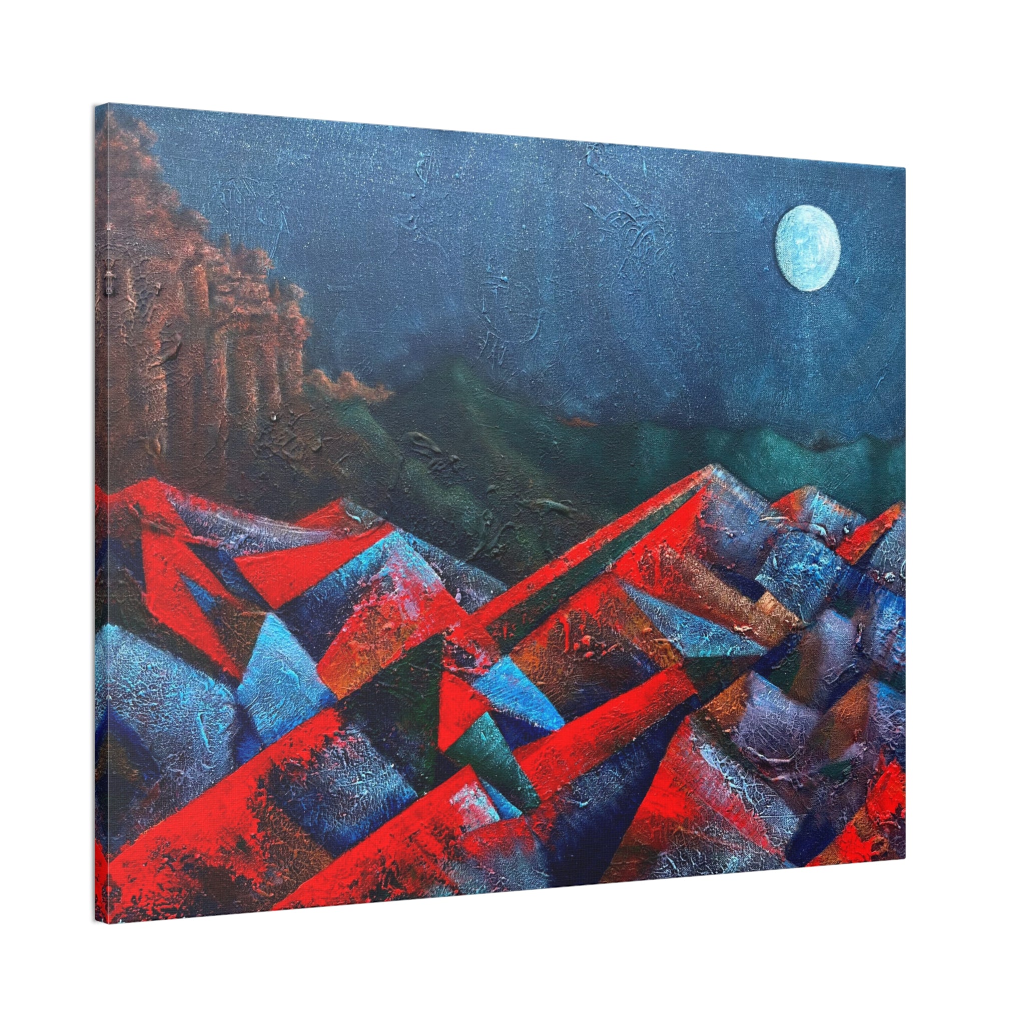 Lands VIII - Print on Canvas