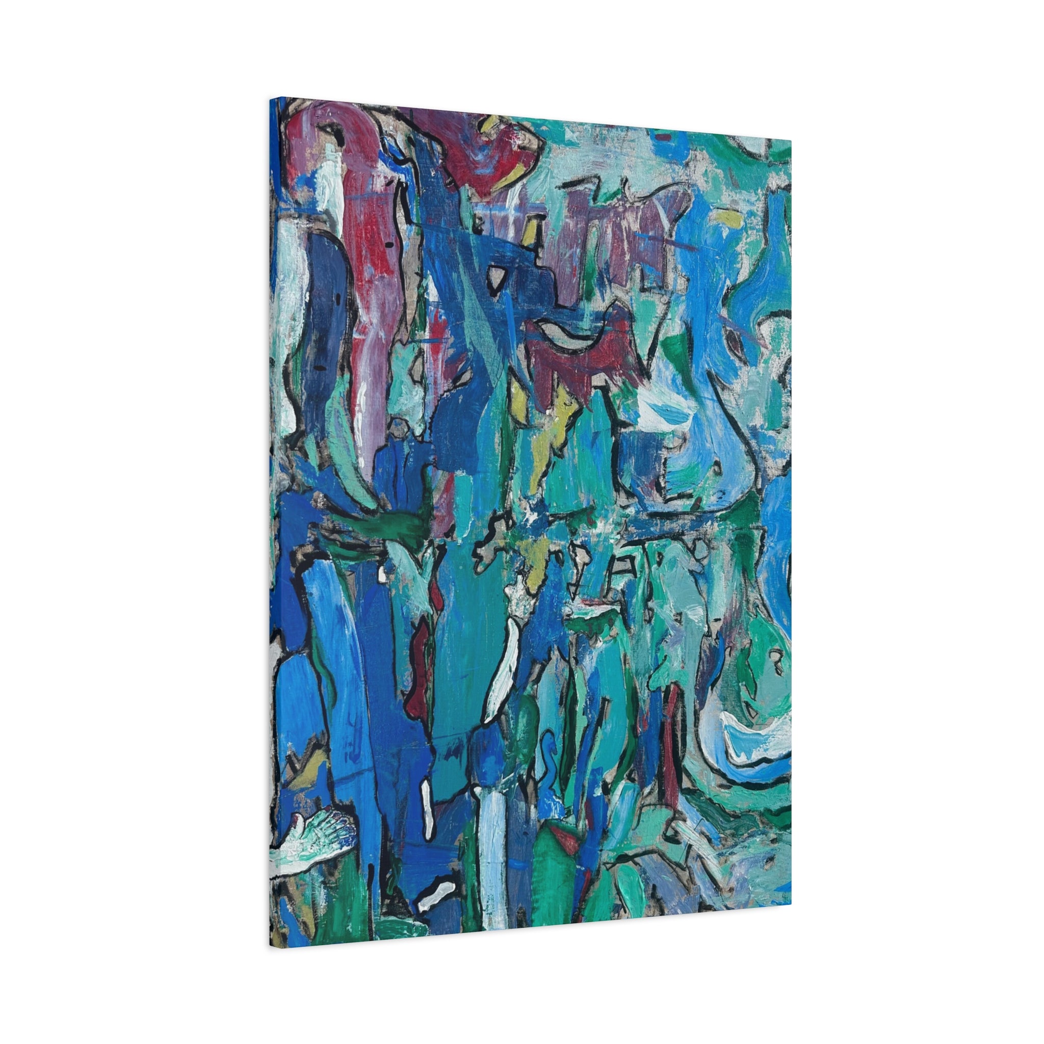 Folks on Tour of the Imaginal Arena - Print on Canvas