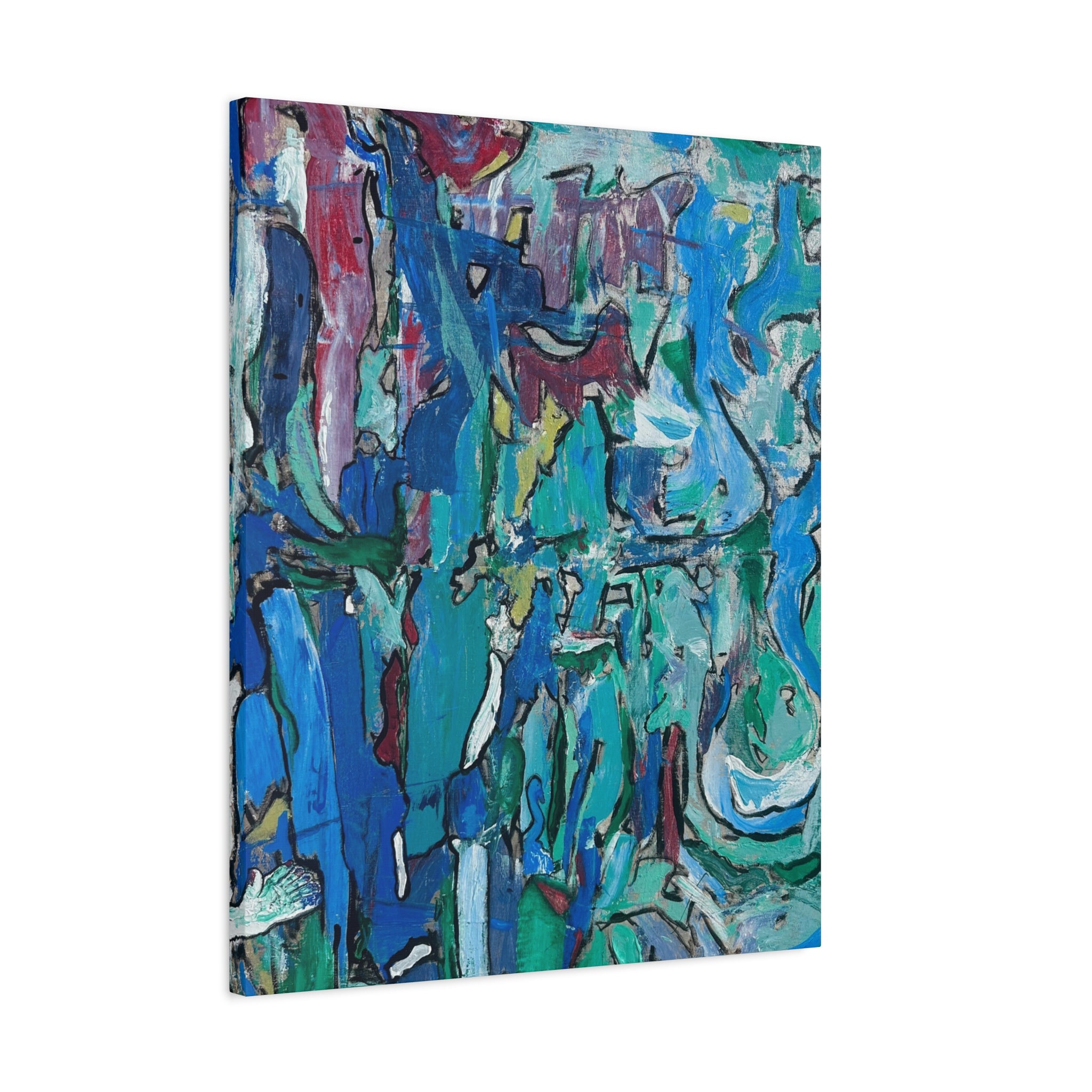 Folks on Tour of the Imaginal Arena - Print on Canvas