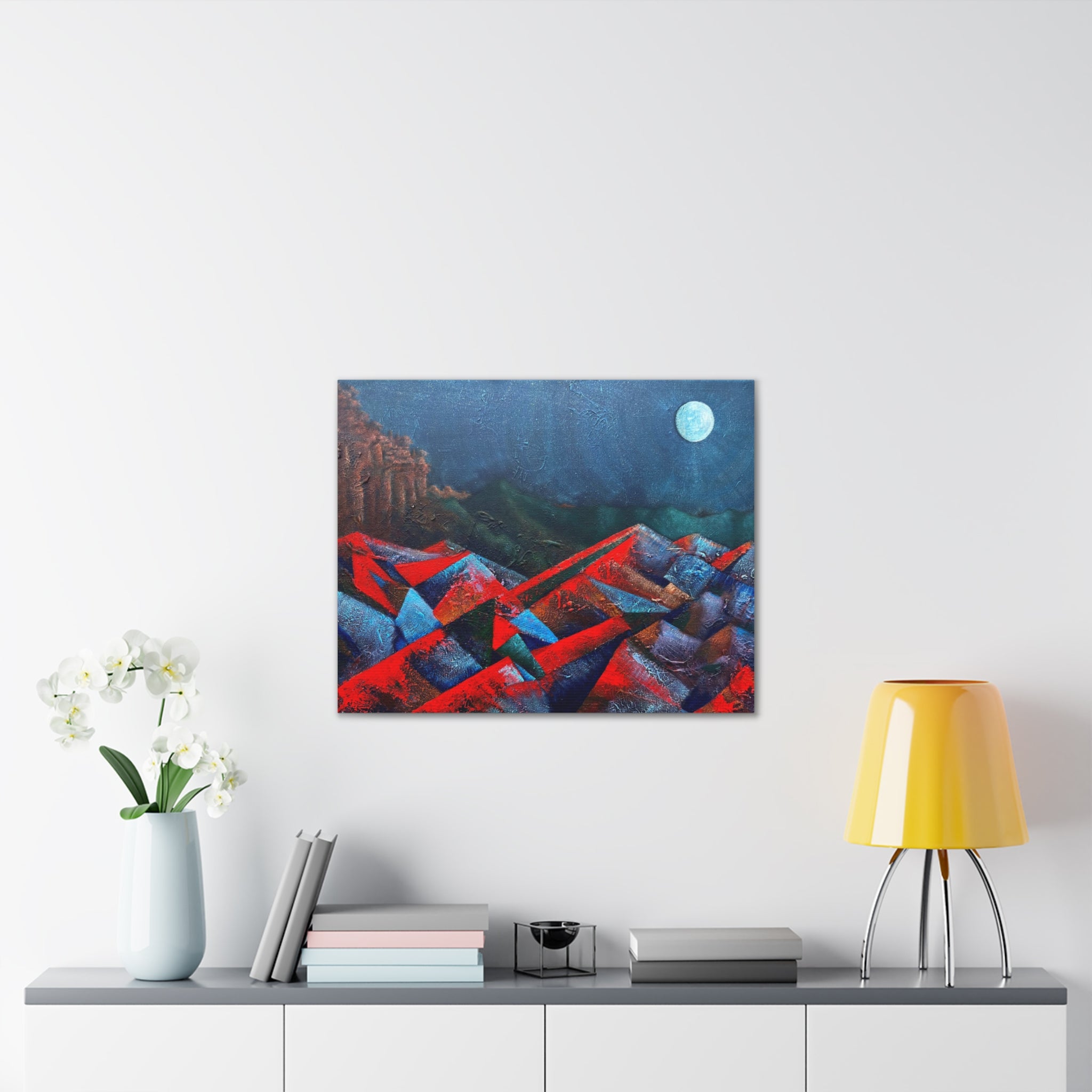 Lands VIII - Print on Canvas