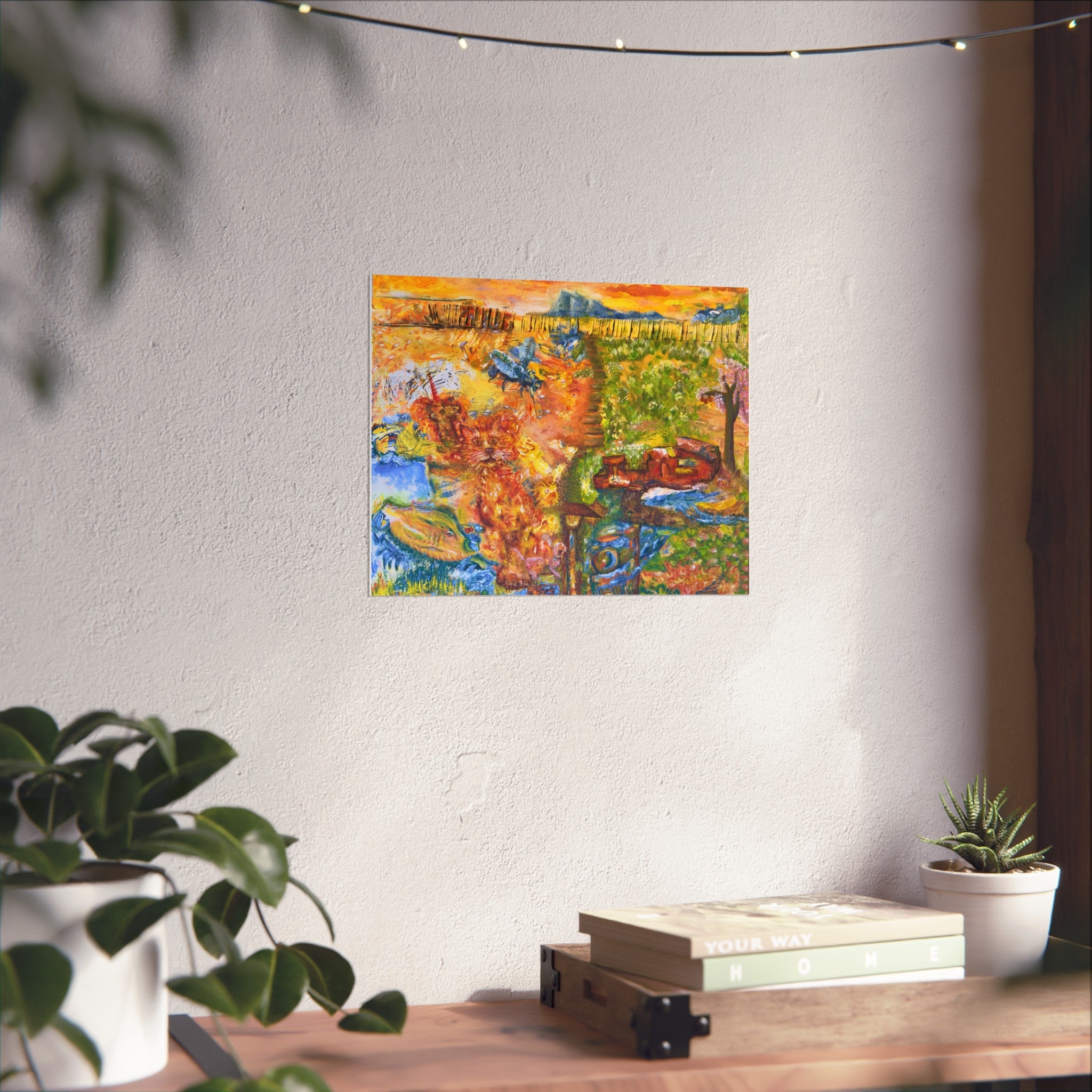 Lucid's Garden - Print (10x8, 14x11, 20x16, 32x24)