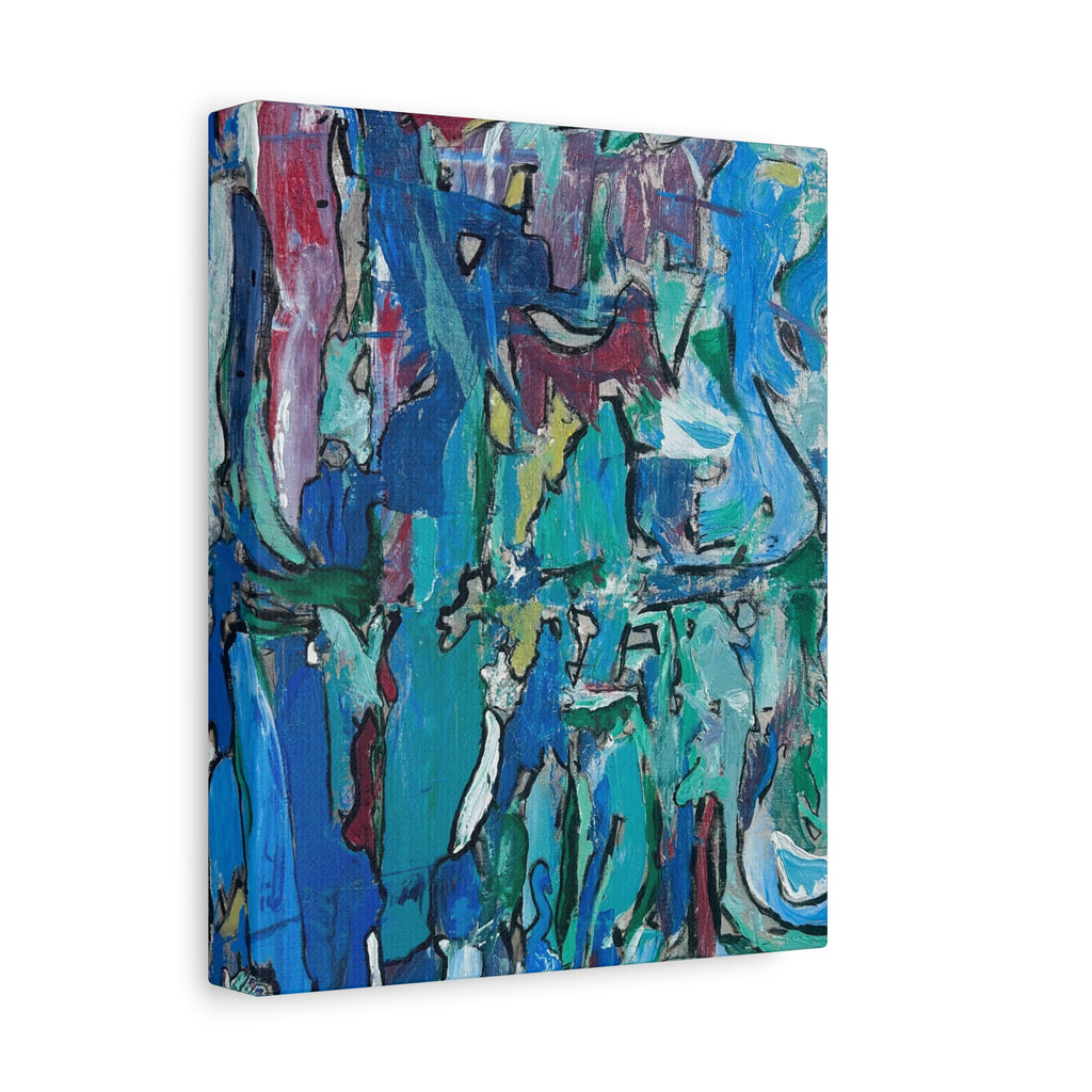 Folks on Tour of the Imaginal Arena - Print on Canvas