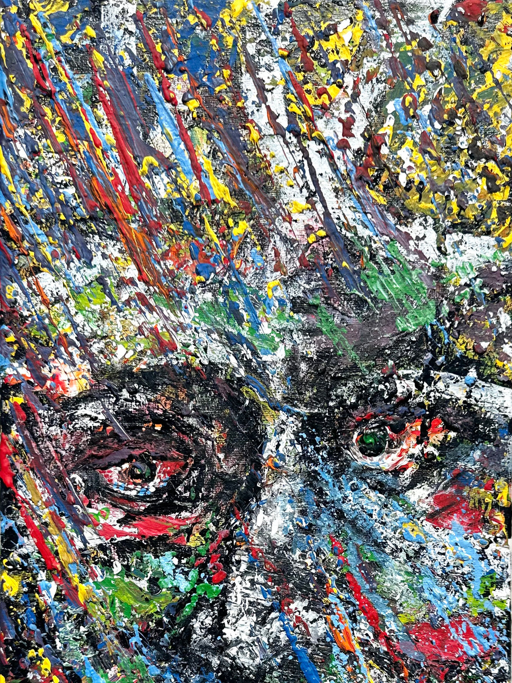“Survivor” 10 x 20 Acrylic on Canvas