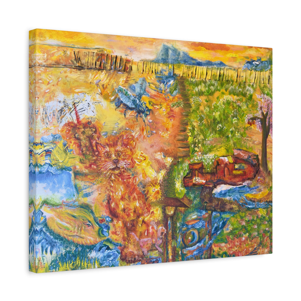 Lucid's Garden - Print on Canvas