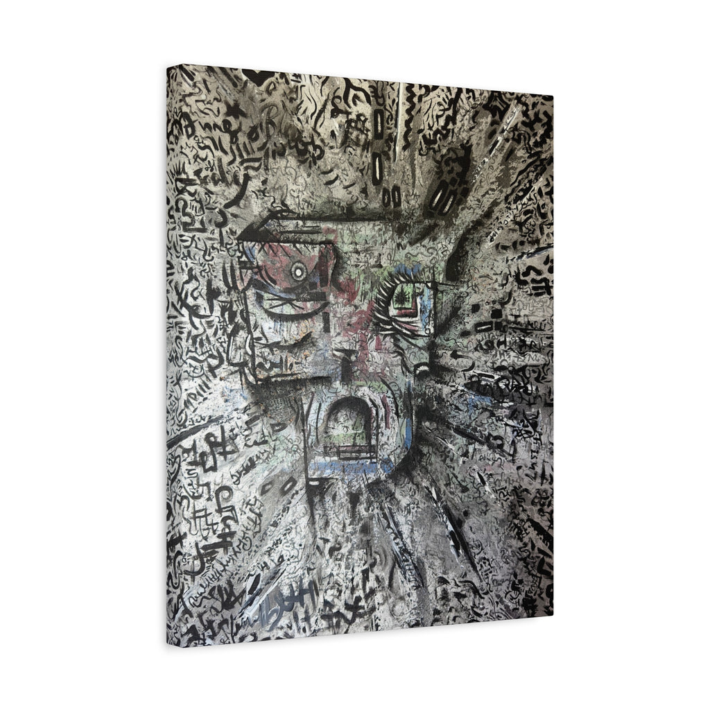 Glyphcurrent - Print on Canvas