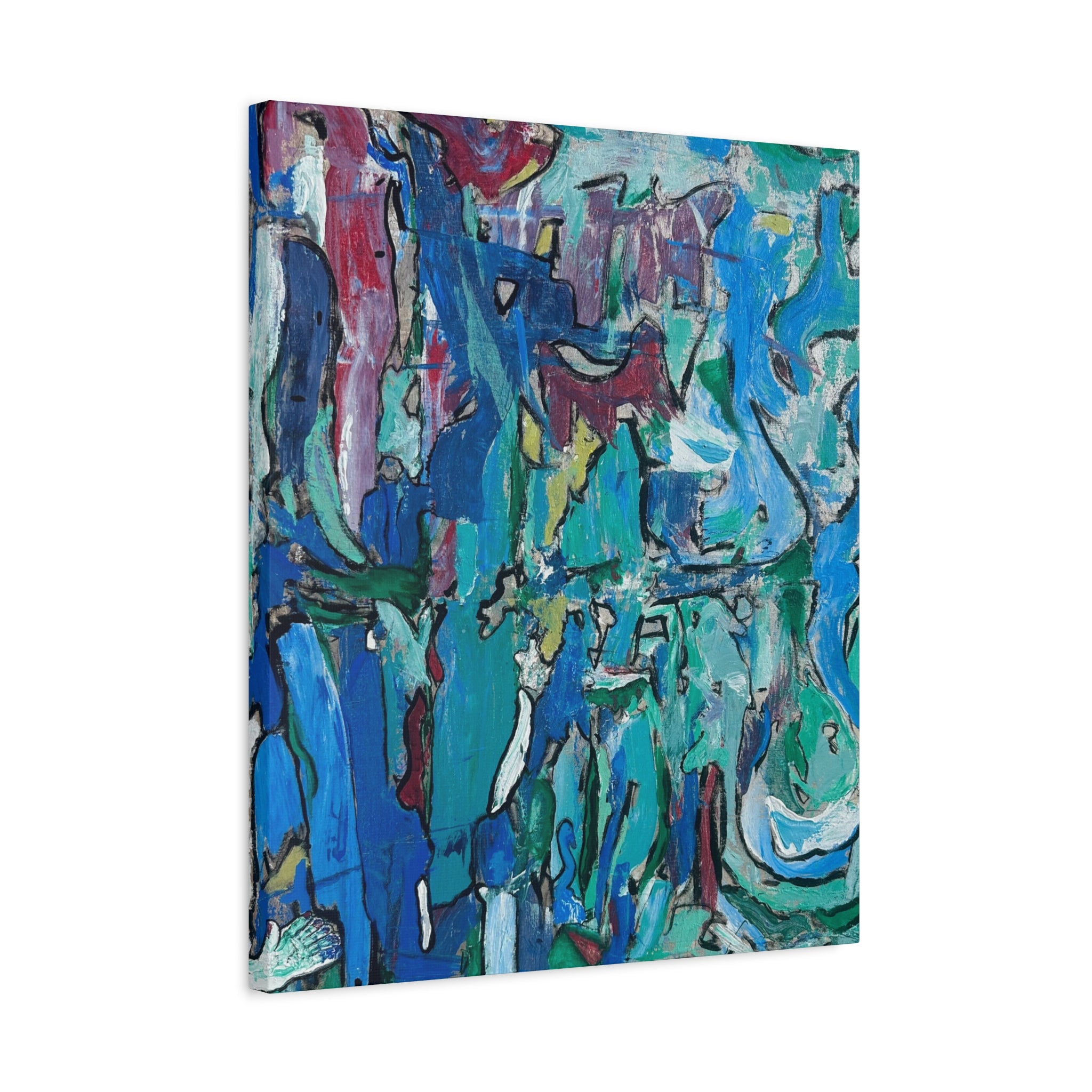 Folks on Tour of the Imaginal Arena - Print on Canvas
