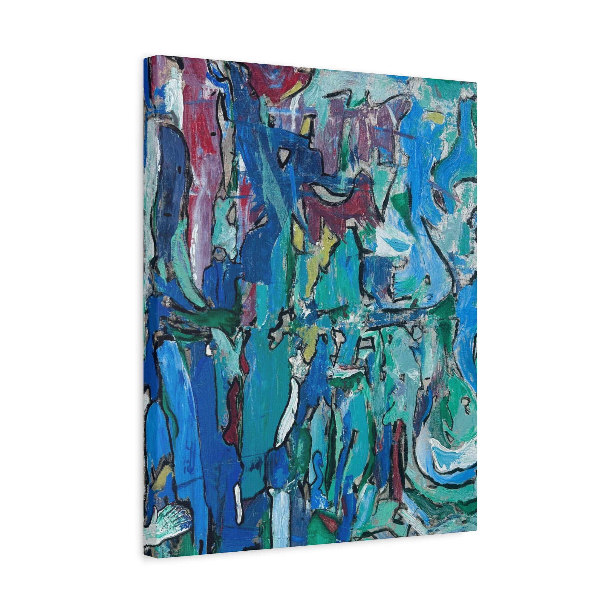 Folks on Tour of the Imaginal Arena - Print on Canvas