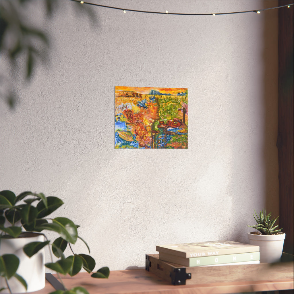 Lucid's Garden - Print (10x8, 14x11, 20x16, 32x24)