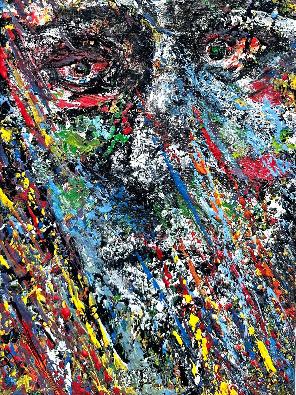 “Survivor” 10 x 20 Acrylic on Canvas