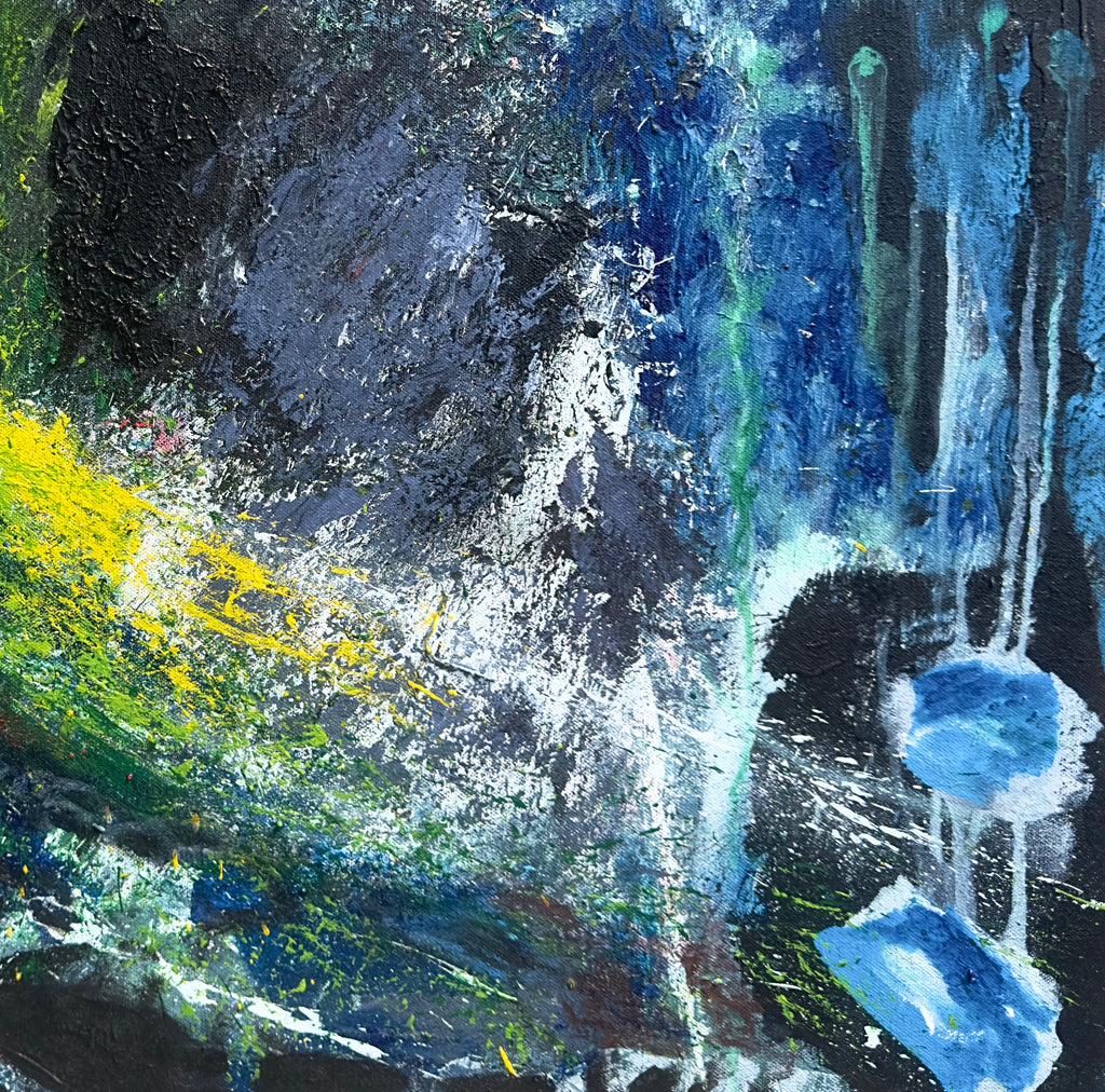 SYZYGY - SOLD - 30 x 30 Acrylic on Canvas