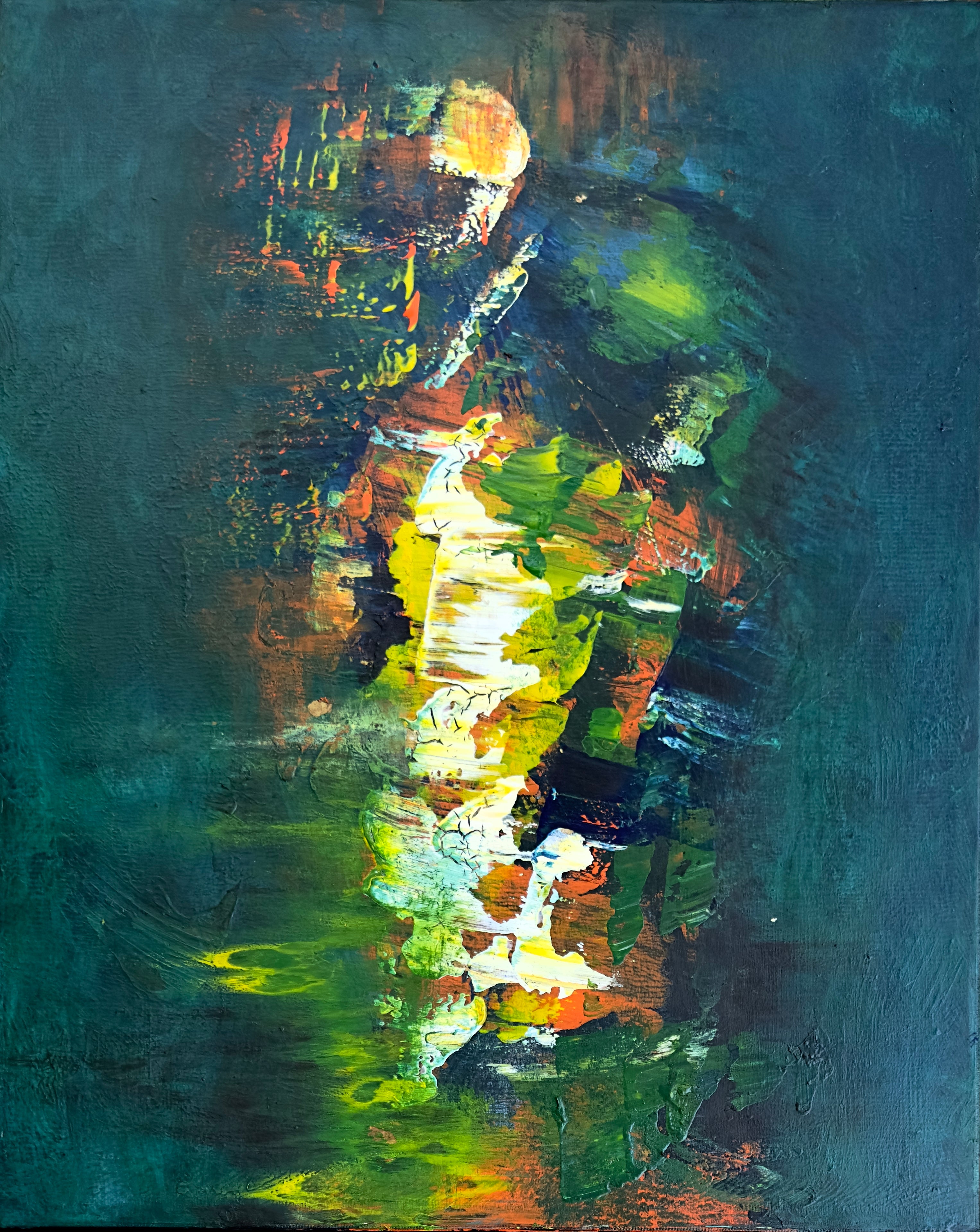 01 - 16 x 40 Two-Piece Acrylic on Canvas