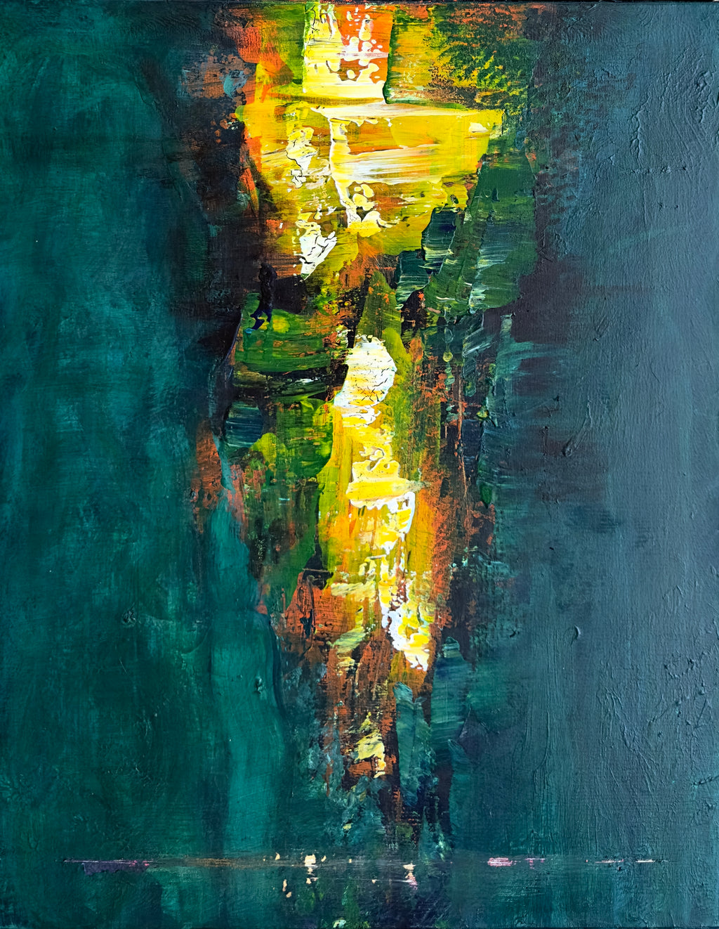 01 - 16 x 40 Two-Piece Acrylic on Canvas