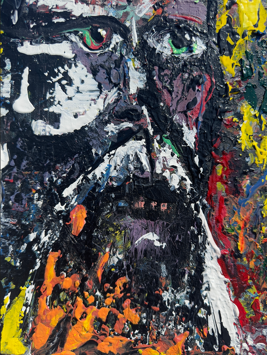 King & Queen - 10 x 16 Acrylic on Canvas