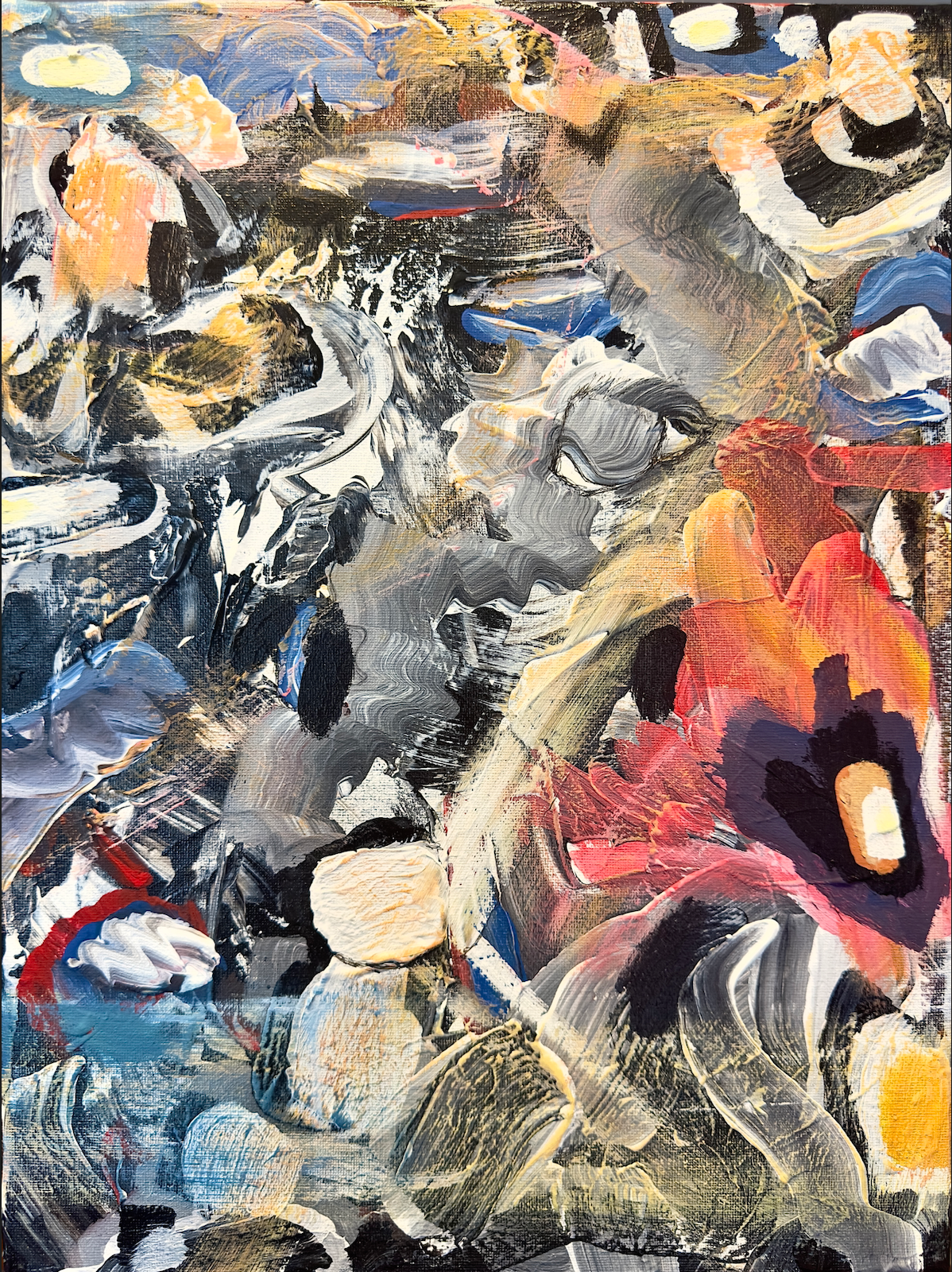 Expressions IV - SOLD - 12 x 16 Acrylic on Canvas