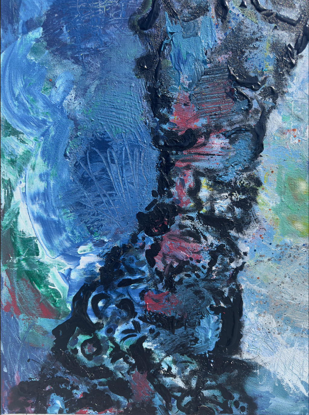 Plume - 24x30 Acrylic on Canvas
