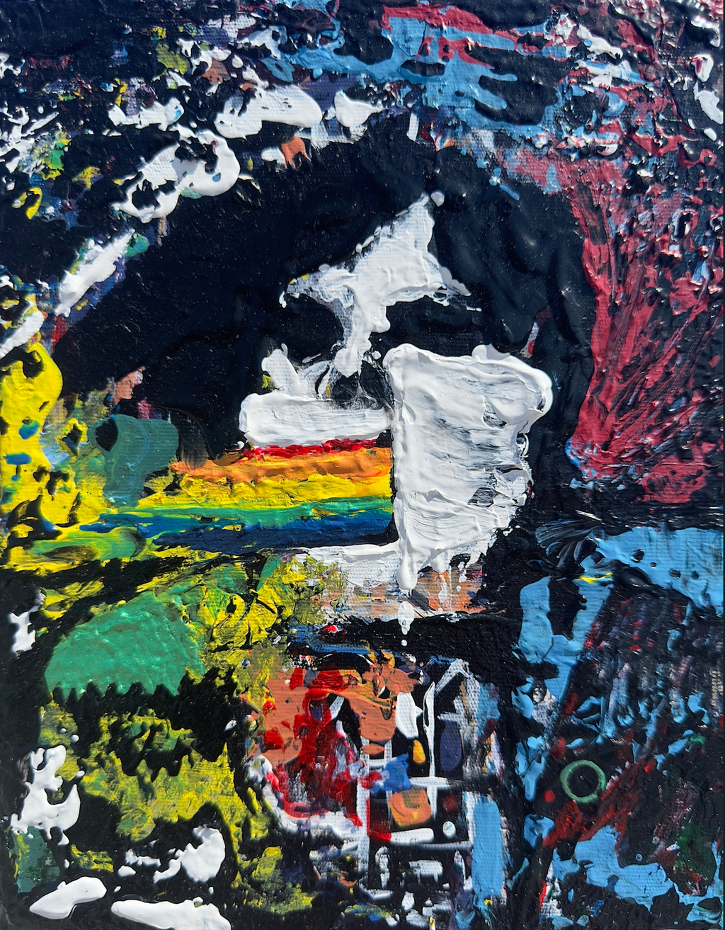 The Prince - 7.5 x 9.5 Acrylic on Canvas