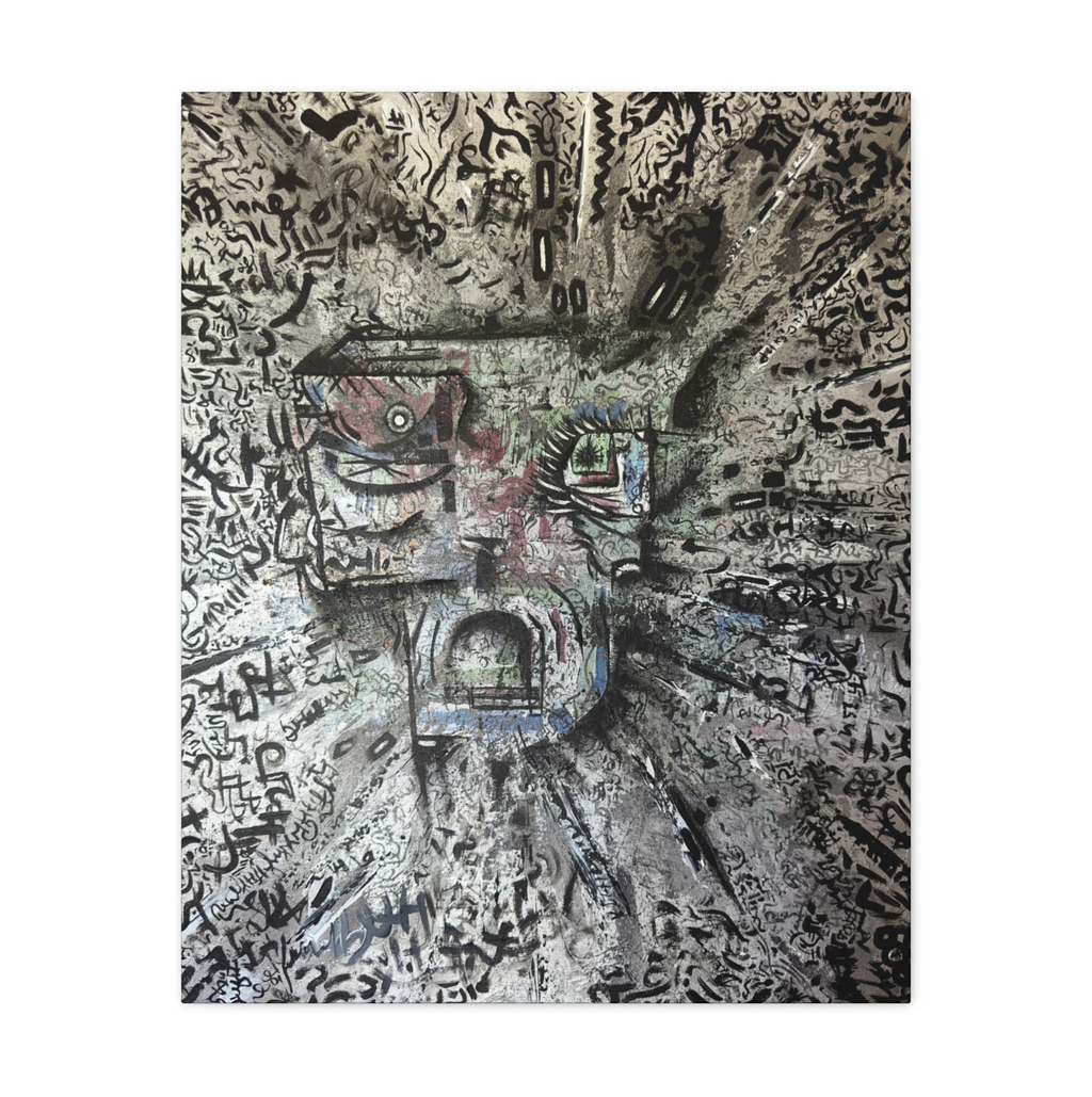 Glyphcurrent - Print on Canvas